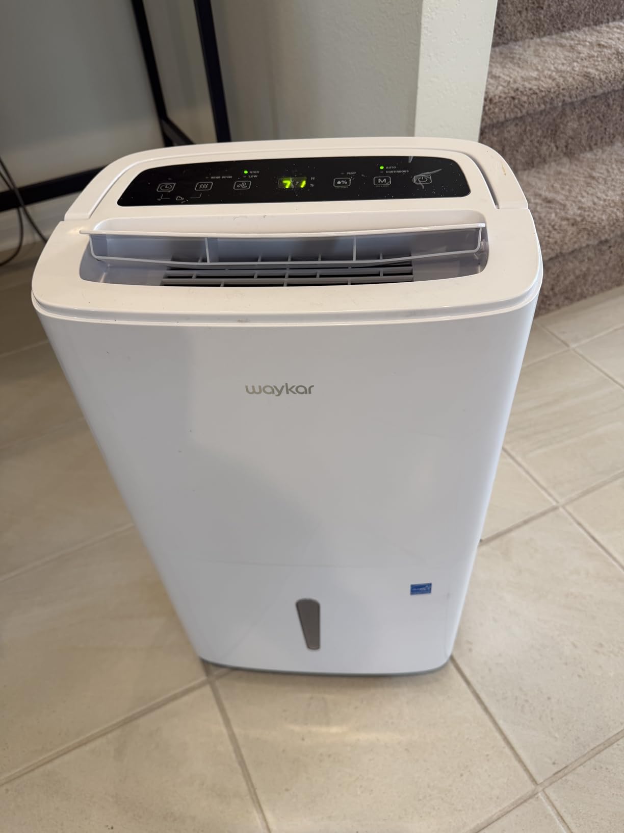 Waykar 150 Pints 7,000 Sq.Ft Energy Star Dehumidifier with Pump customer photo 1