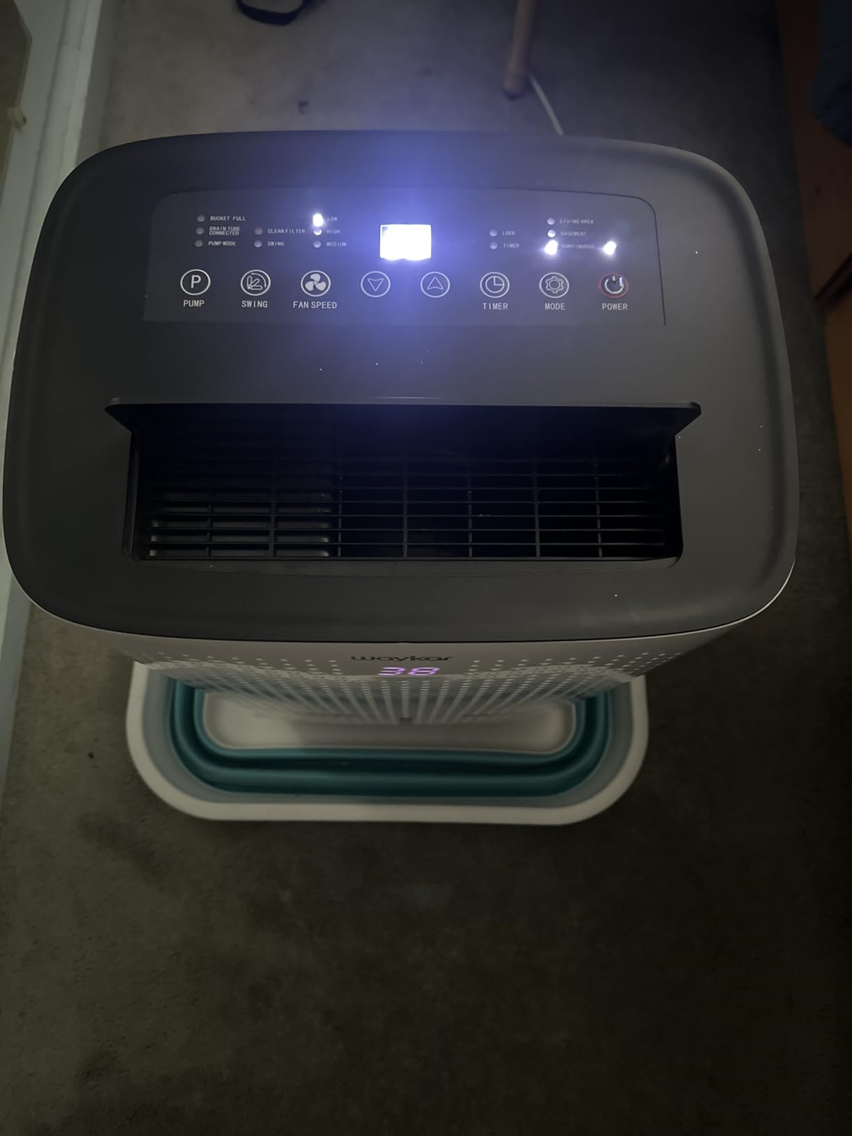 Waykar 150 Pints 7,000 Sq.Ft Energy Star Dehumidifier with Pump customer photo 2