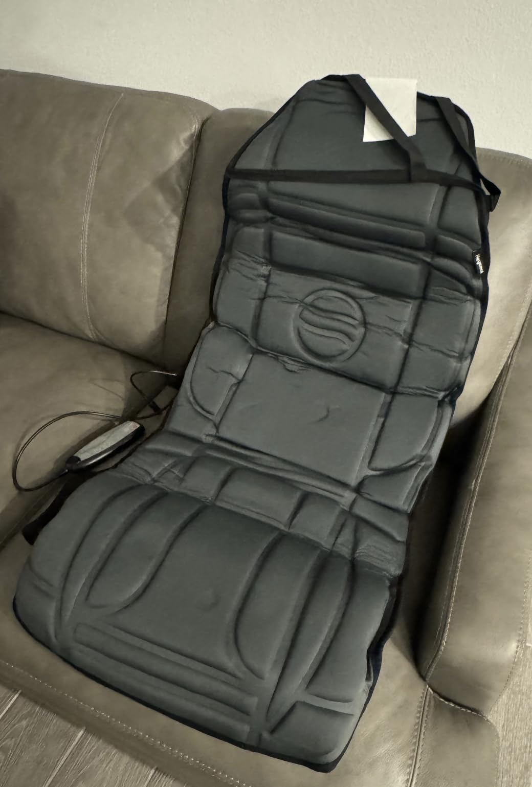 Heycool Back Massager with Heat, 10 Motors Vibration Pad for Office Chair customer photo 1