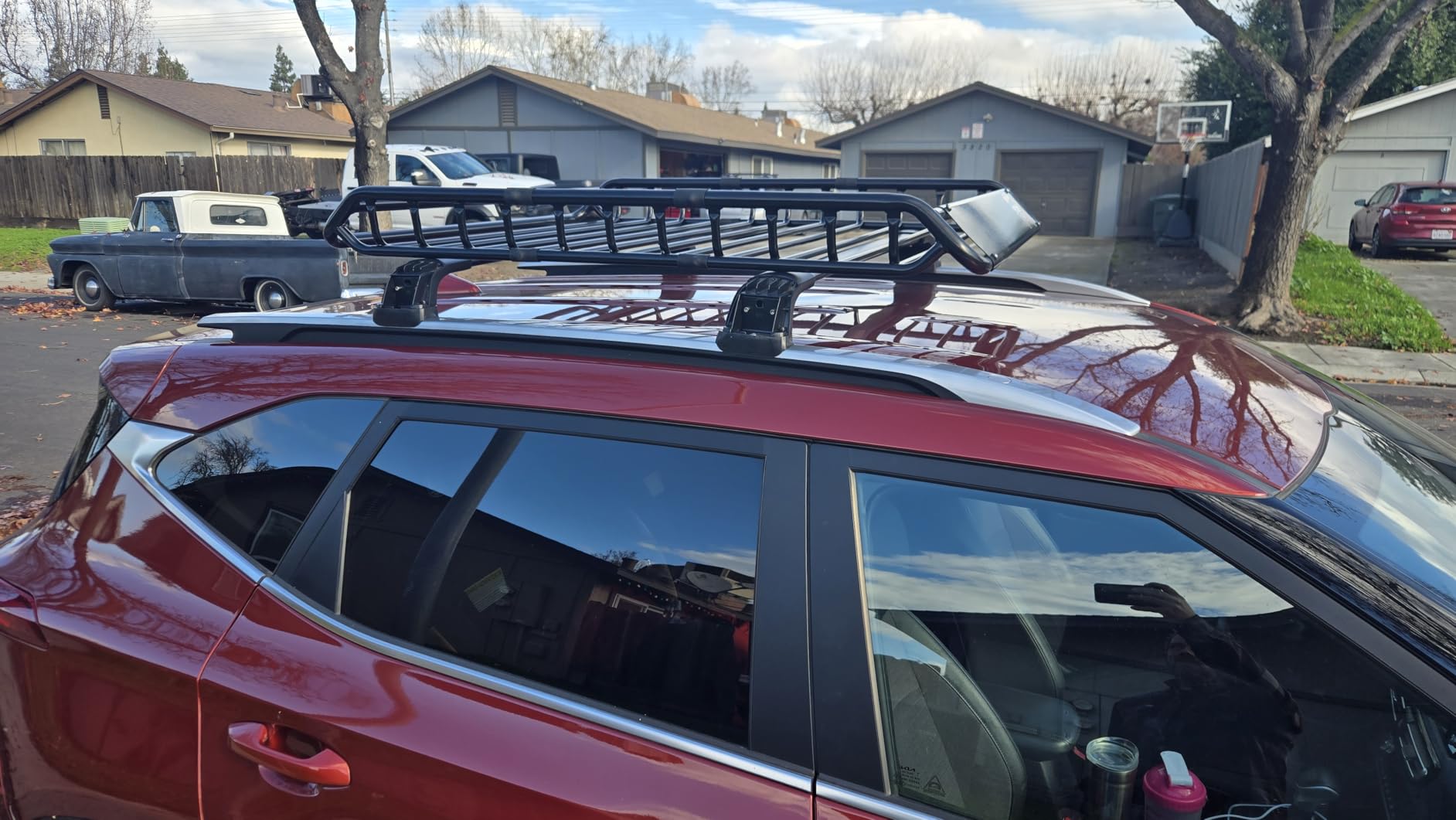 Wonderdriver 330lbs Roof Rack Cross Bars for 2021-2026 Kia Seltos S/SX/EX | Heavy Duty Aluminum Lockable Roof Rails Crossbars Black Bike Kayak Snowboard Rooftop Cargo Carrier Luggage Road Trips customer photo 1