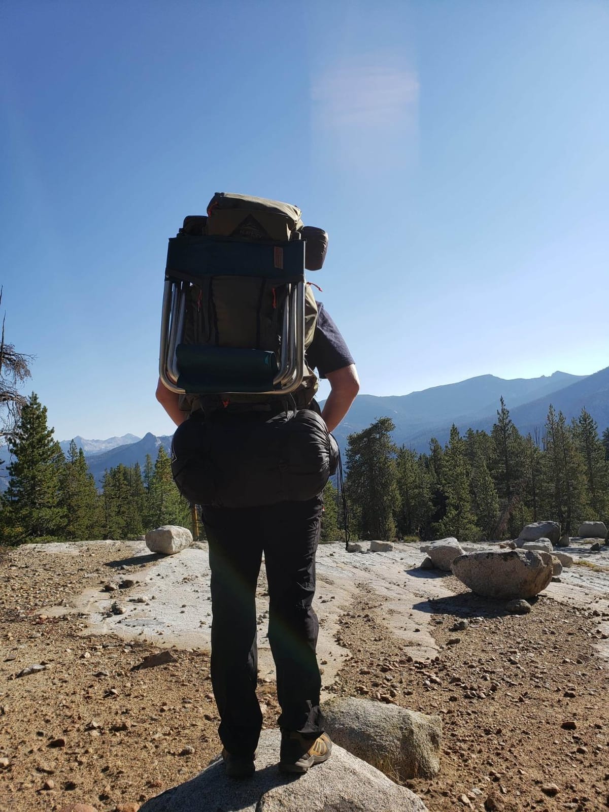 Kelty Coyote 60-105 Liter Internal Frame Backpack - Hiking, Backpacking, Travel, Hydration Compatible, Adjustable Torso (85L / Black) customer photo 1