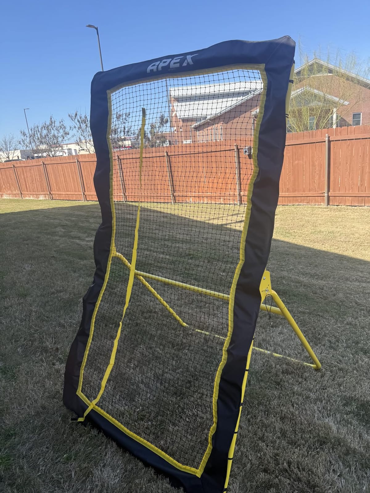 Apex Sports Professional Lacrosse Rebounder Volleyball Rebounder (4x7 Feet) customer photo 1