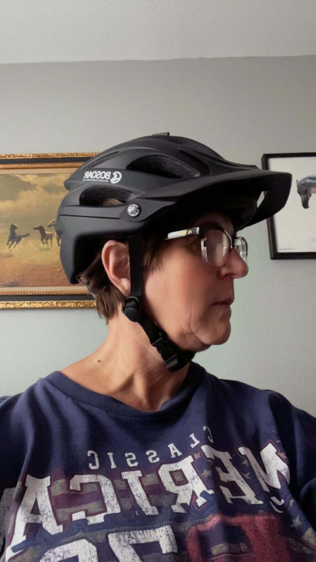 Bosoar Mountain Bike Helmet for Adult Men Women,Fit 55-61 Cm customer photo 1