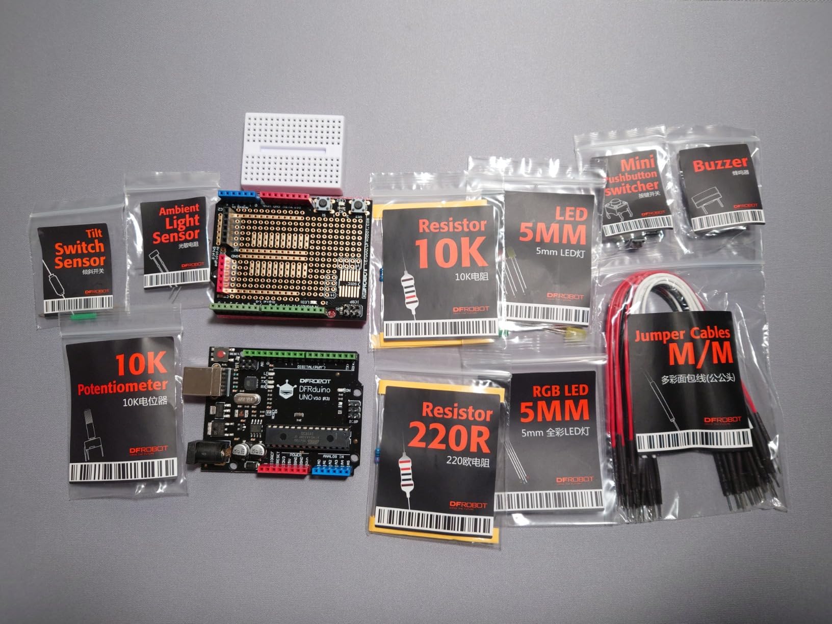 Basic Electronics Starter Kit for Beginners - with UNO R3 Board, Compatible with Arduino IDE, 83 Labeled Components & 12 Step-by-Step Tutorials - Frustration-Free for College STEM customer photo 2