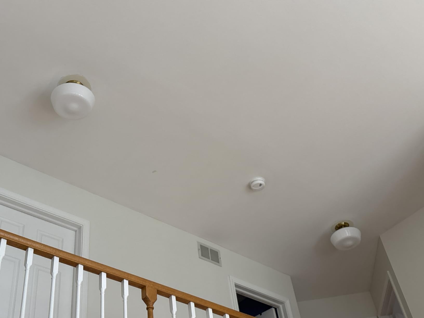 Schoolhouse Style Semi Flush Mount Ceiling Light Fixture, 12