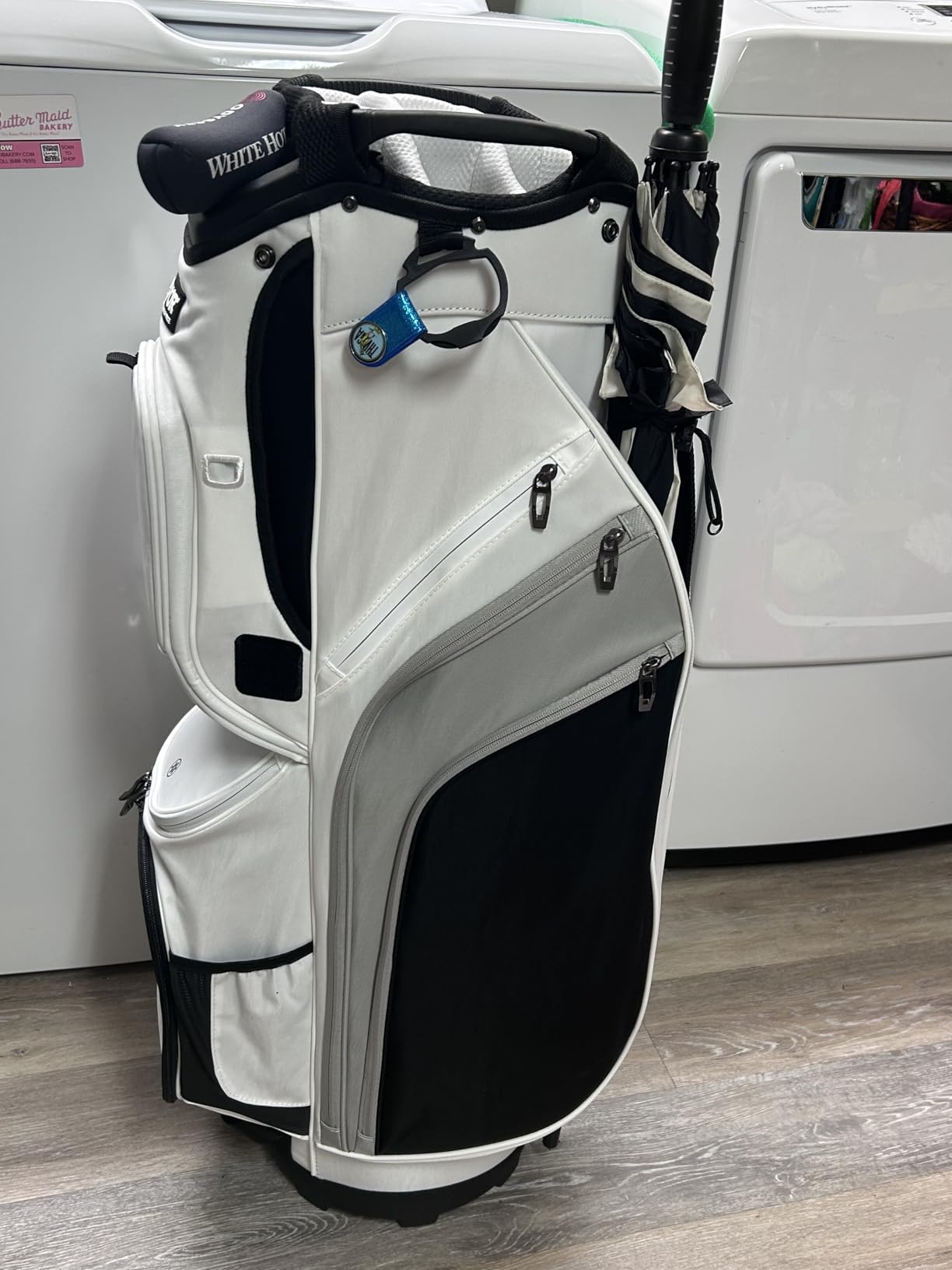 VEVOR Golf Cart Bag with 14 Way Organizer Divider Top, Premium Cart Bag with Stand, Durable Golf Bags with Handles & Dust Cover & Detachable Dual Strap for Men & Women customer photo 1