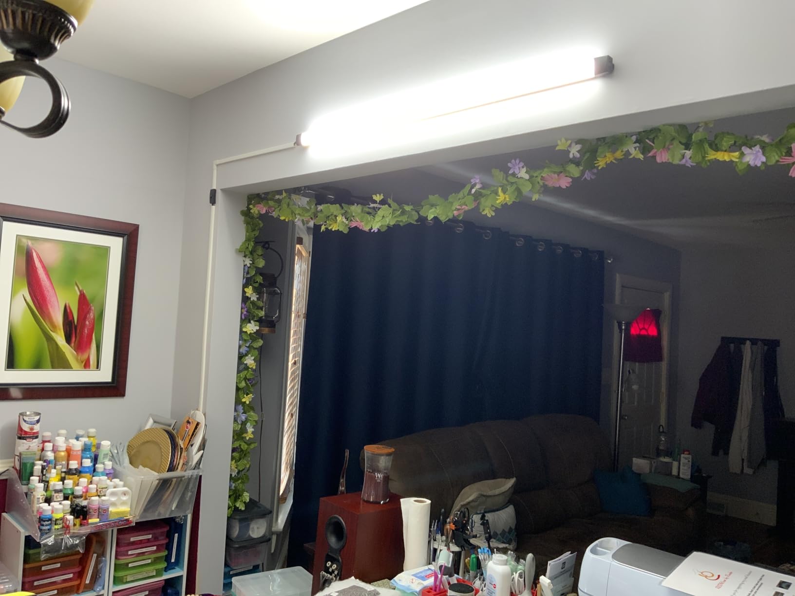 Quarterback 4FT LED Shop Light 40W Strip Work Compact Slim with Inline Switch Daylight White 5000K for Garage Workshop Basement customer photo 1