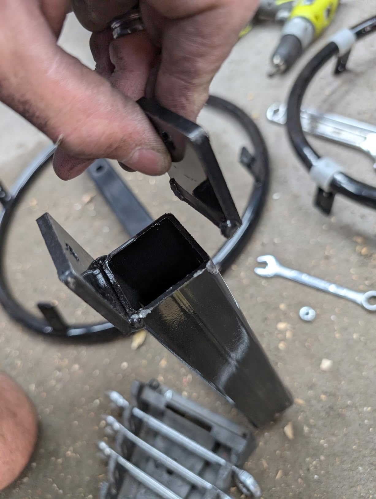 Motorcycle Tire Changer Stand, Fits 16