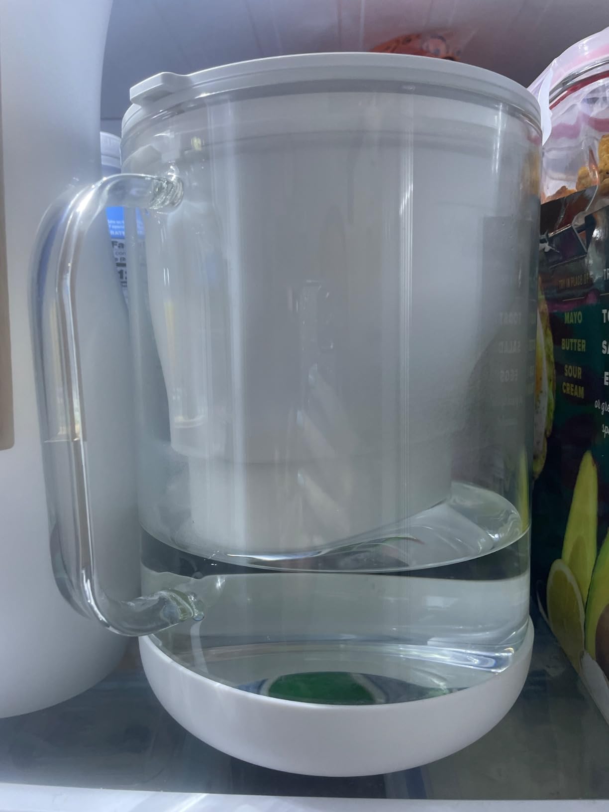 Waterdrop PT-72W Glass Water Filter Pitcher, 7-Cup, Eco-Friendly, White | NSF/ANSI 53, 42 & 372 Certified Filter, Reduces PFOA/PFOS, Chlorine, Cadmium, Copper & Mercury, BPA-Free, Easy to Clean customer photo 1