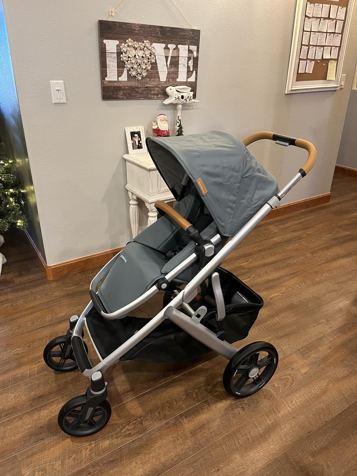 UPPAbaby Vista V3 Convertible Single-to-Double Stroller - Callum | One stroller that grows with your family, from one child to three customer photo 2