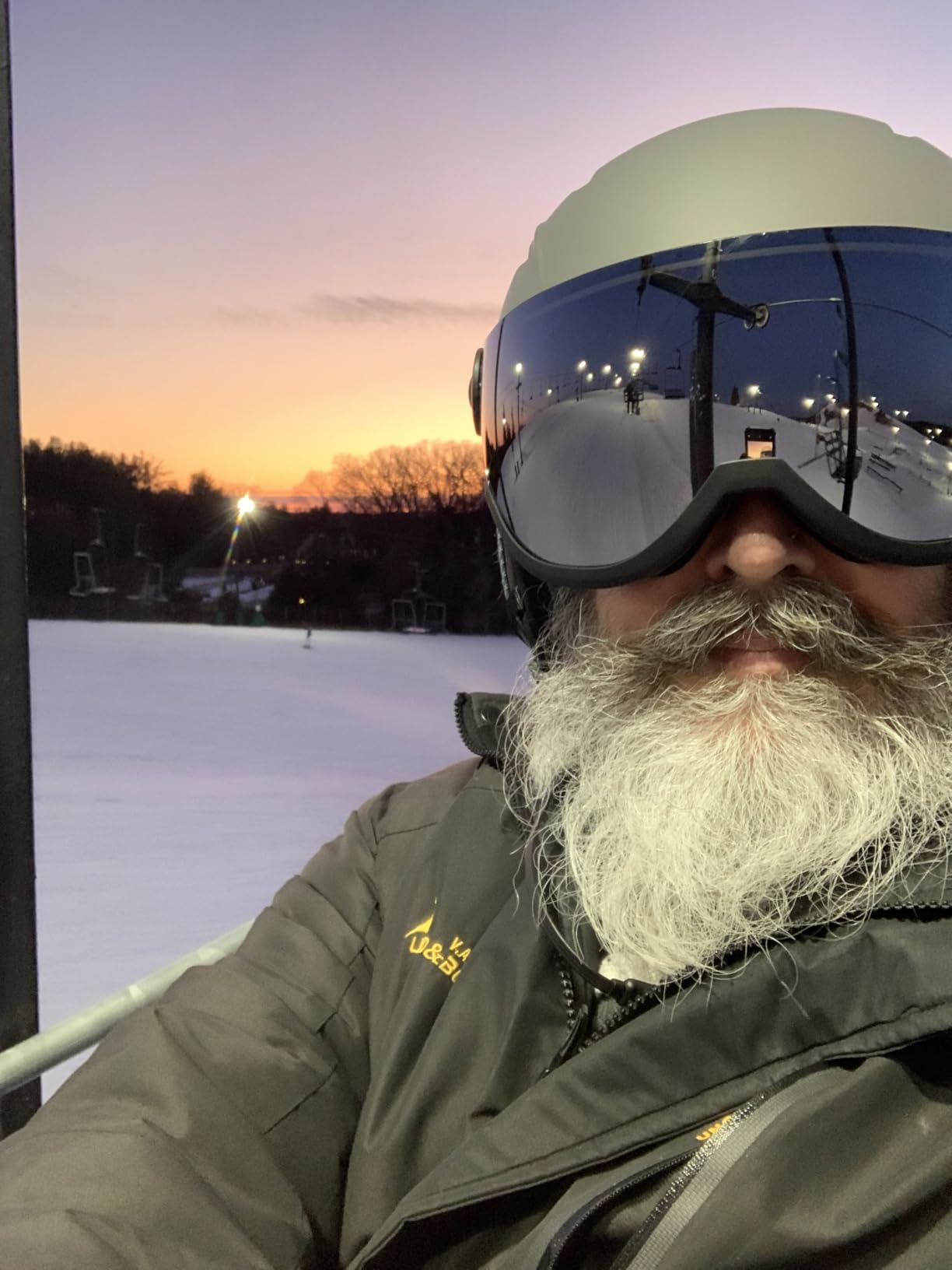 OutdoorMaster Ski Helmet with 2-in-1 Detachable Visor Goggles customer photo 2