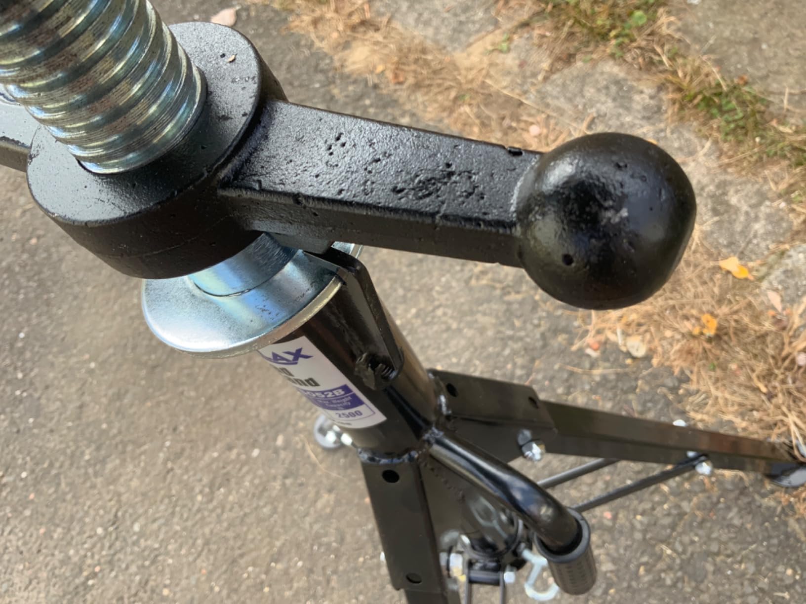 CARVALAX V-Head Pipe Jack Stands, Adjustable Pipe Stand for Welding customer photo 1