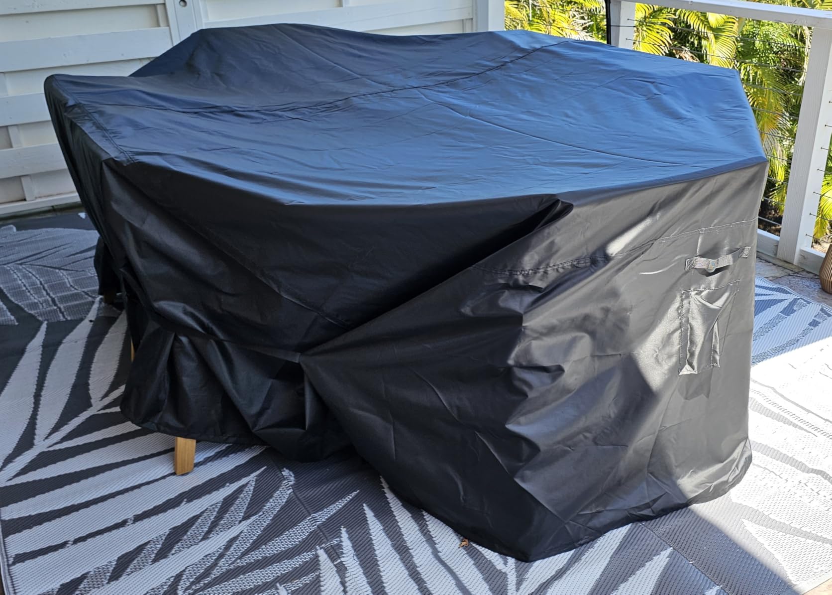 BALEINE Patio Furniture Covers Waterproof, Heavy Duty Outdoor Table Cover | 108