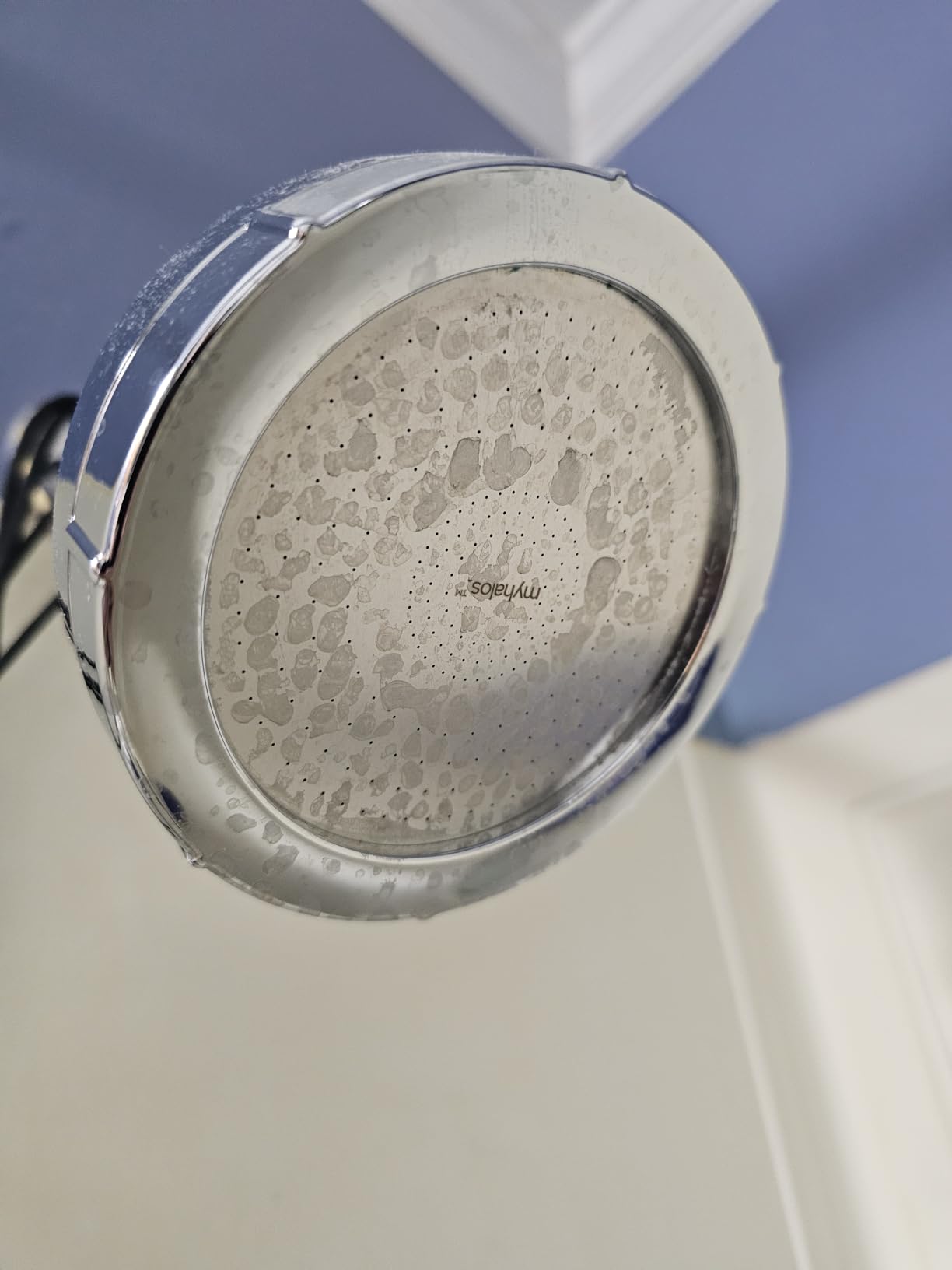 MyHalos Filtered Shower Head, Shower Head Filter for Hard Water (Chrome) | High Pressure, Removes Chlorine & Heavy Metals, Water Softener, Filter Shower Head, Water Filter, Filtro Para Ducha De Baño customer photo 1