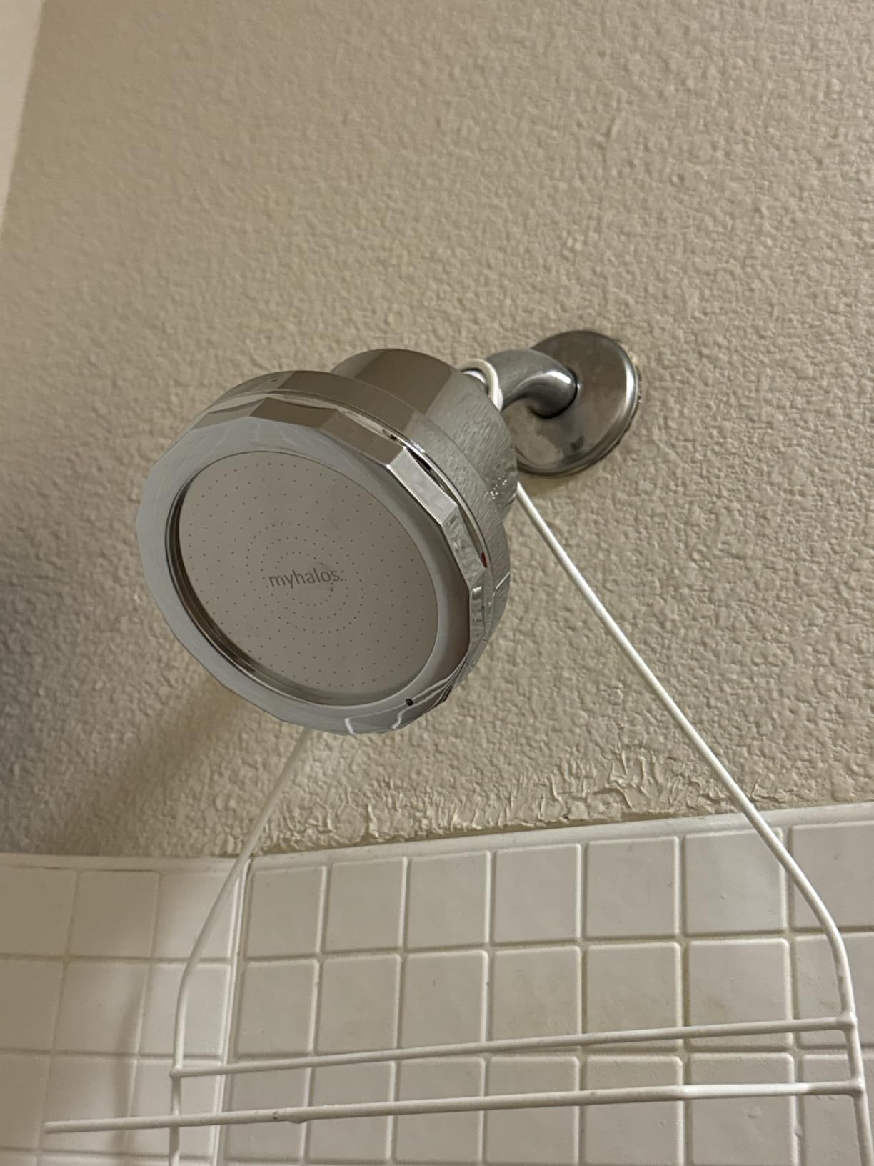 MyHalos Filtered Shower Head, Shower Head Filter for Hard Water (Chrome) | High Pressure, Removes Chlorine & Heavy Metals, Water Softener, Filter Shower Head, Water Filter, Filtro Para Ducha De Baño customer photo 2