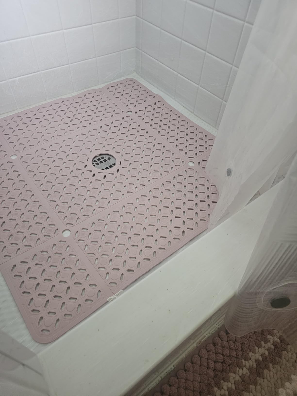 OTHWAY Square Shower Mat, 27