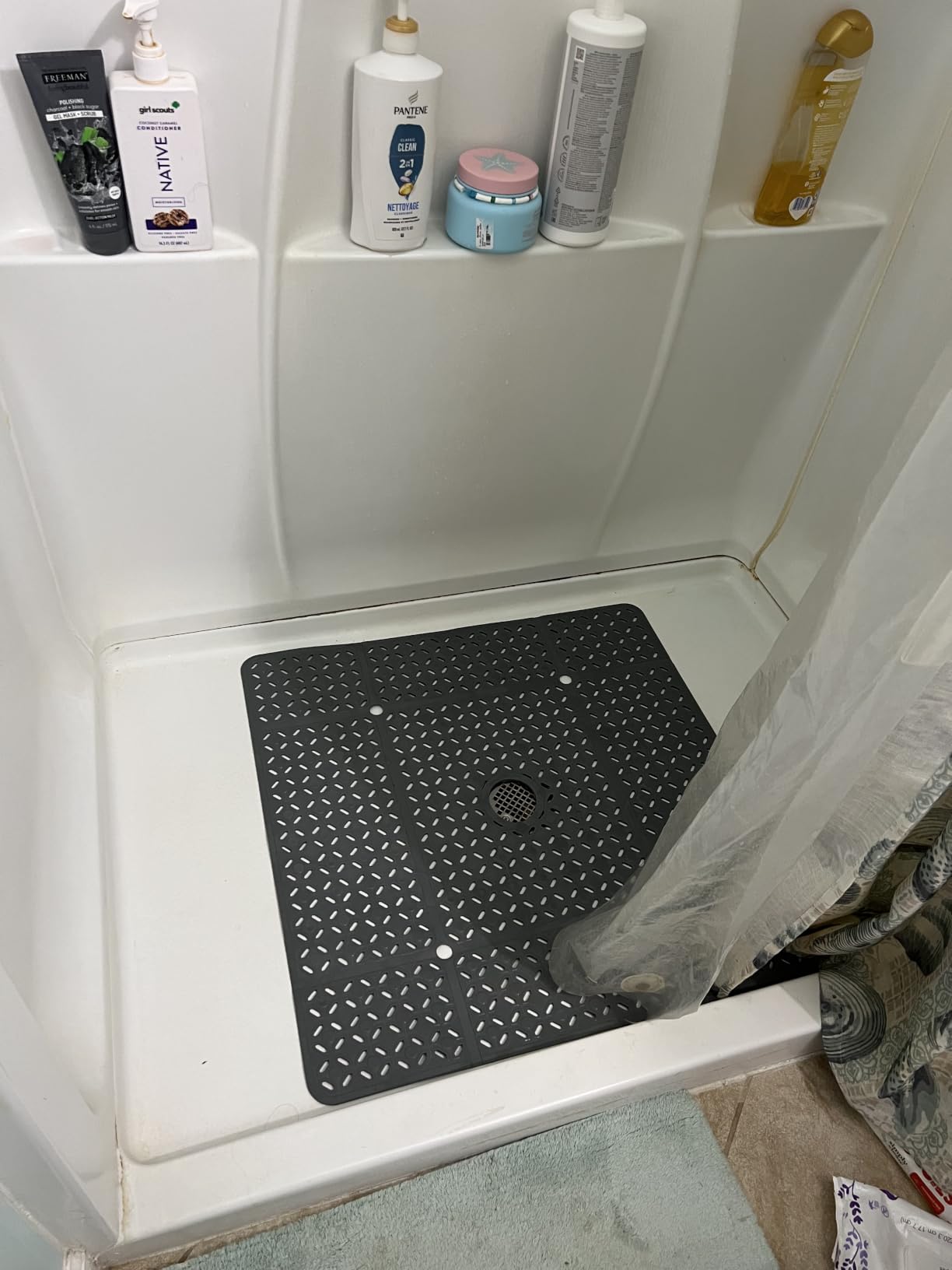 OTHWAY Square Shower Mat, 27