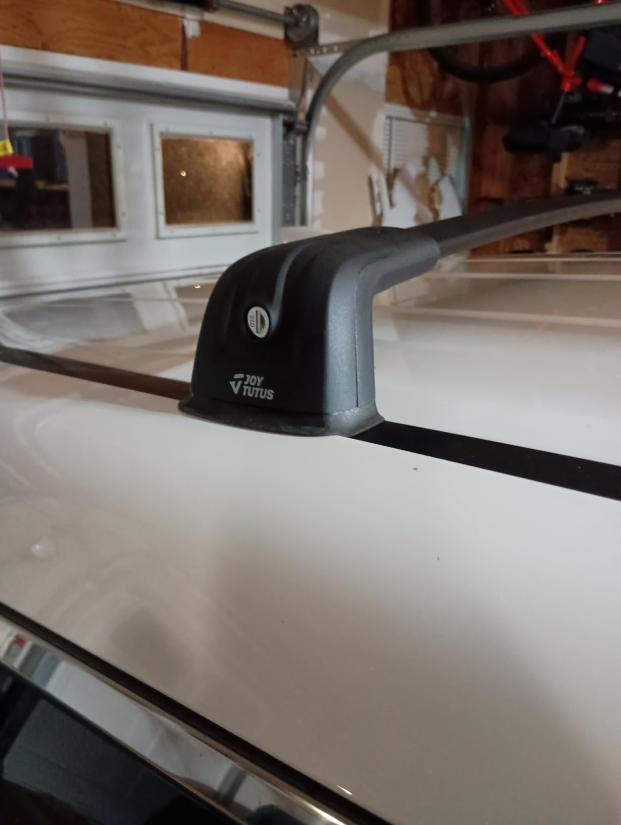 JOYTUTUS Roof Rack Cross Bars Compatible with Subaru Crosstrek & Impreza | 300LBS Lockable Anti-Theft Aluminum Car Crossbars for Rooftop Cargo Carrier Kayaks Canoes Bikes Skis customer photo 1