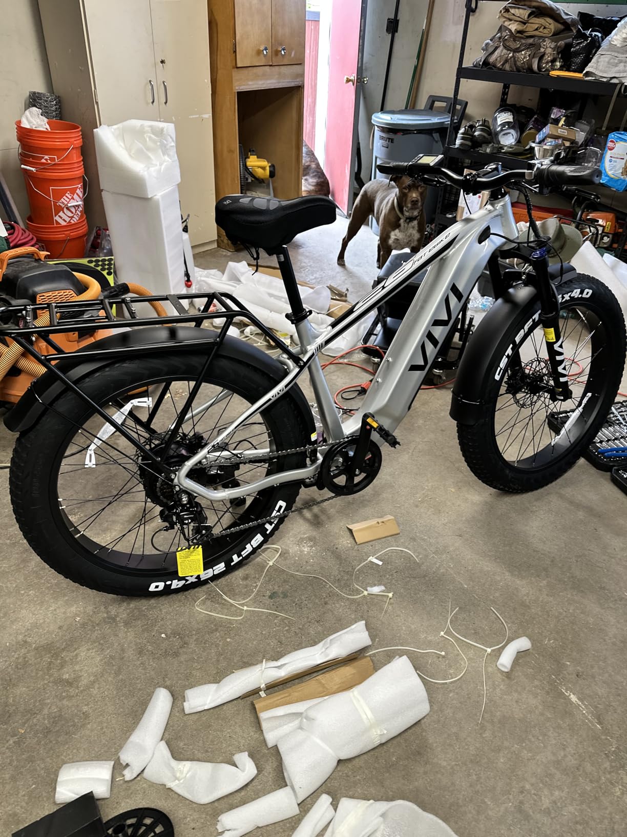 Vivi ACE01 Electric Bike for Adults 26 x 4.0 Fat Tire Ebike1500W Peak Motor customer photo 1
