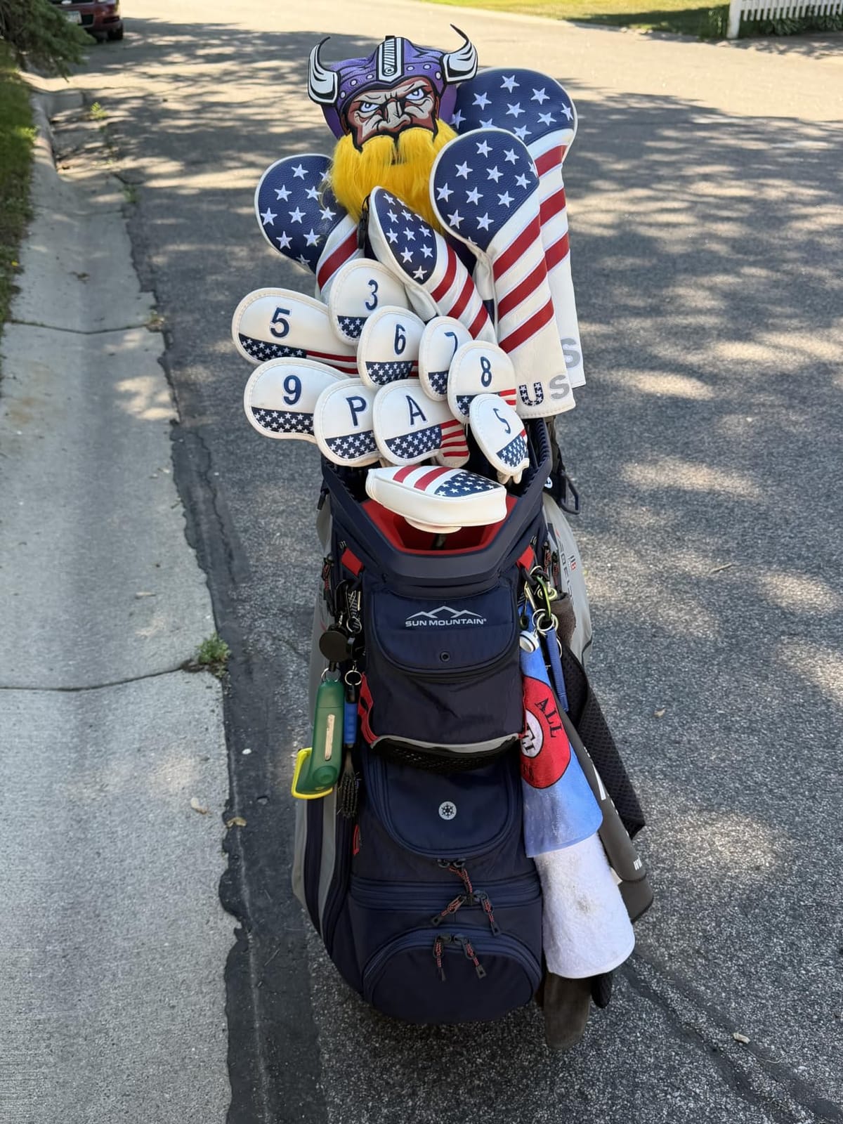 Sun Mountain Men's C130 Cart Golf Bag, 2025 Model customer photo 2