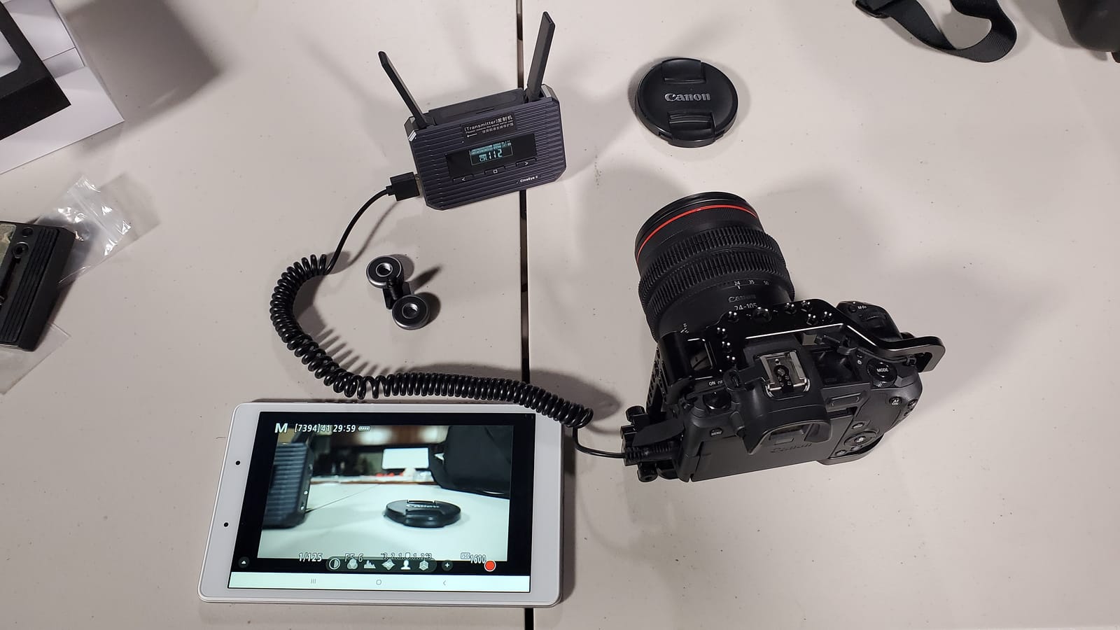 CineView Master 4K Wireless Video Transmitter&Receiver with SDI HDMI, Tri-Band 8202ft 25ms LAT, 4K60/1080p60 1 Wired iOS+4 App Monitoring, Livestreaming Pair CineView 4K Lite/SE 4K/M7(H) Pro customer photo 2