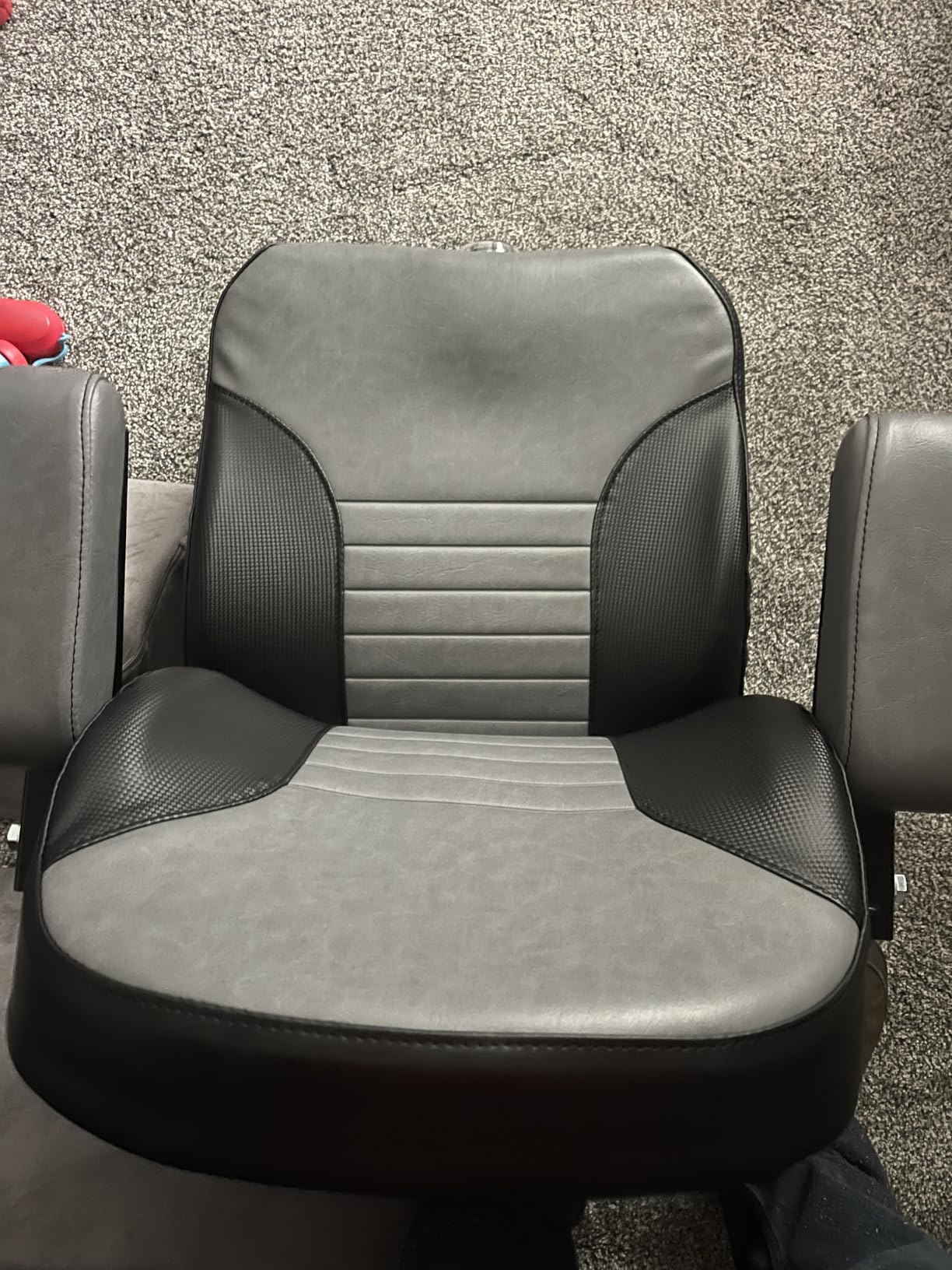 Comfort Elite Suspension Seat – 1 YEAR WARRANTY – Adjustable Suspension, Backrest, & Cushioned Armrests – For Scag Ferris Hustler Gravely Bad Boy Kubota Toro Zero-Turn Mowers & Tractors customer photo 2