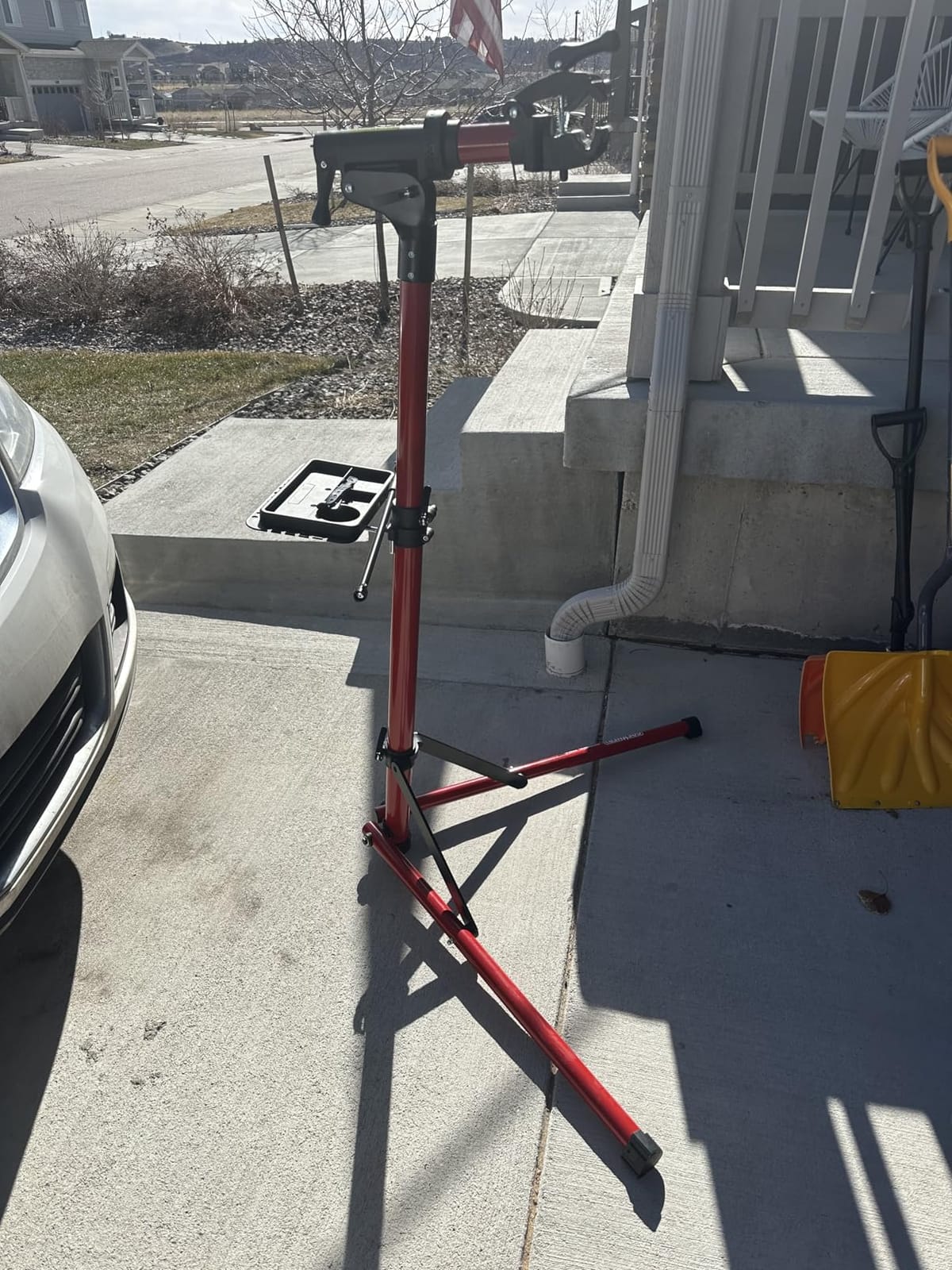 Heavy Duty E Bike Repair Stand 110lbs, Bicycle Workstand Maintenance customer photo 2