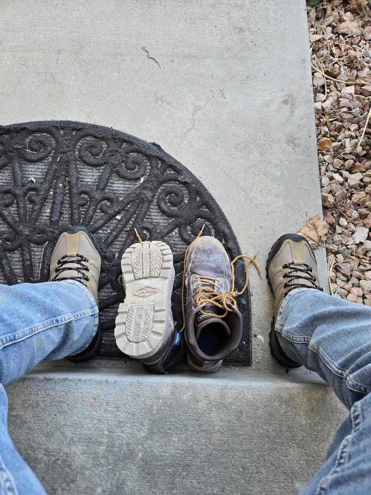 NORTIV 8 Waterproof Steel Toe Work Boots for Men | ASTM Safety Construction Boots Slip-resistant Outsole Comfortable & lightweight design All-day Wear ARMADILLO-STL customer photo 1