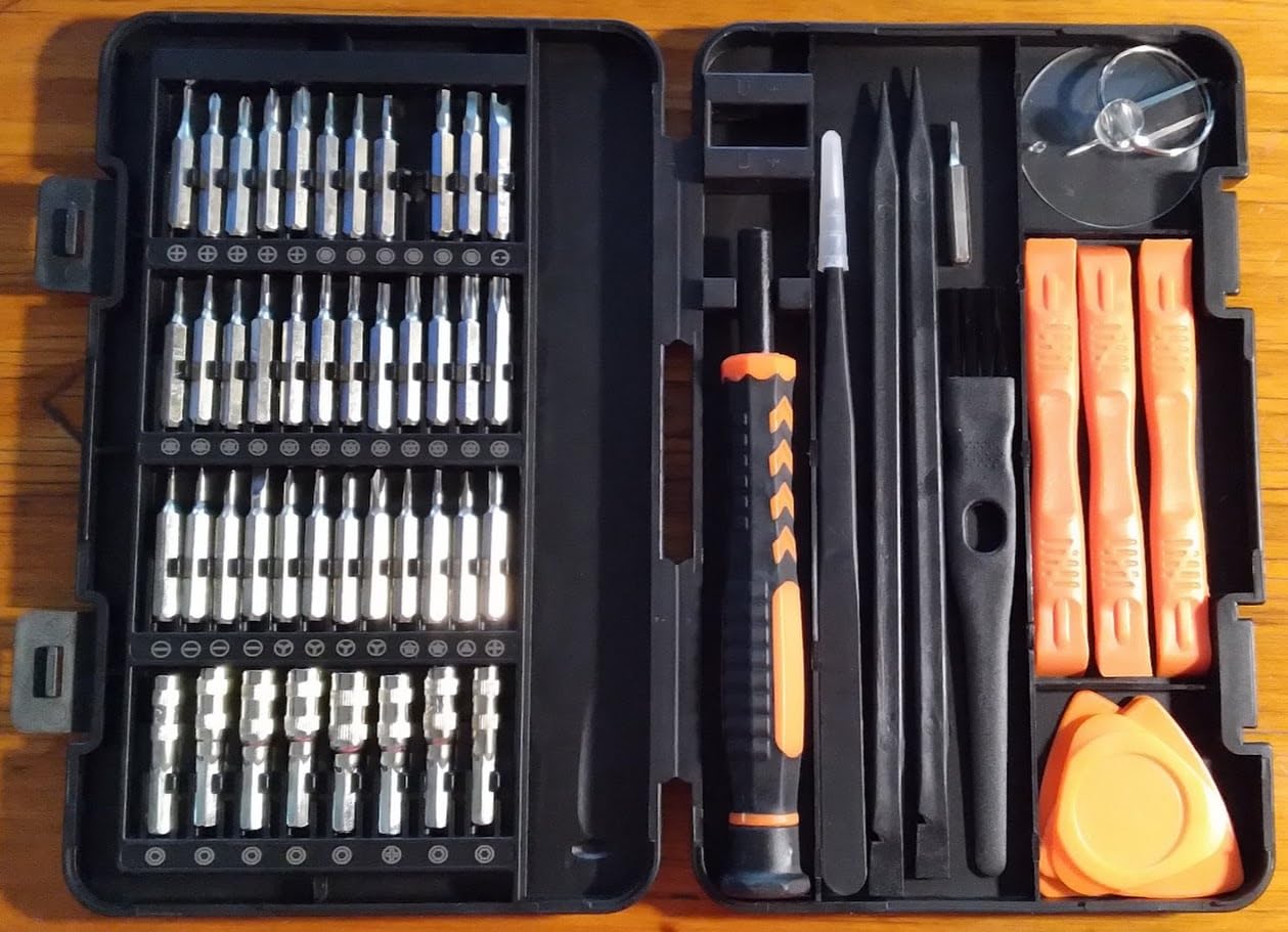 SHARDEN 59 in 1 Small Magnetic Precision Screwdriver Set With Case | Multi-bit Screwdriver Set, Professional Electronic Tools Kit for iPhone, MacBook, Computer, Laptop, PC, RC, PS4, Xbox, Watch customer photo 2