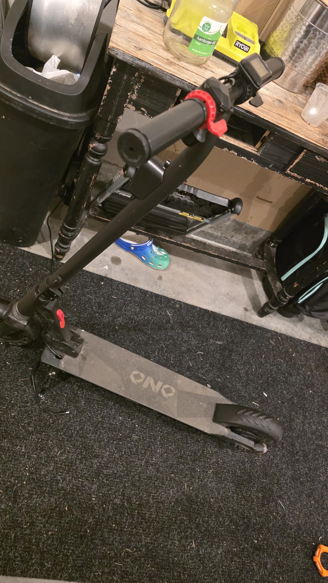 QnQ Electric Scooter 500W Peak Motor, 12 Miles Range & 15 MPH, 8