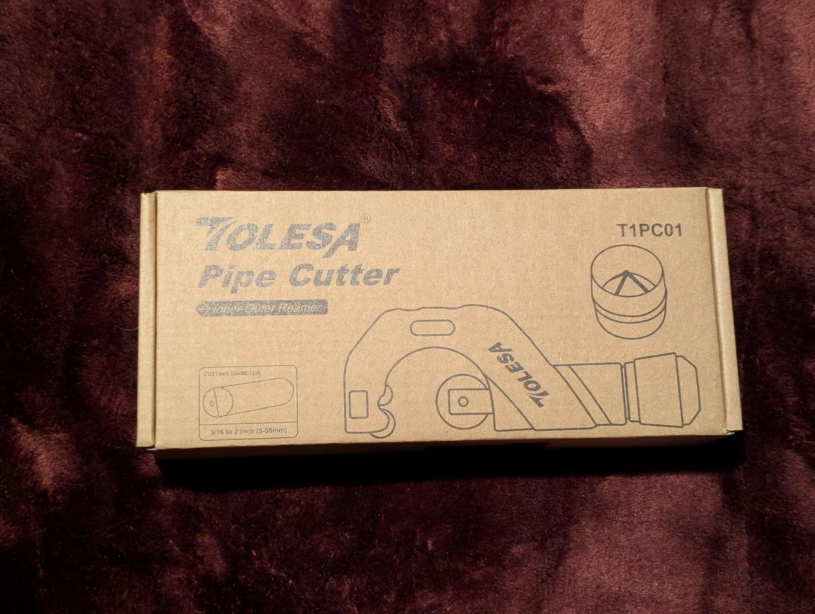 TOLESA Pipe Cutter Tool Heavy Duty 1/8''-2'' with Deburring Reaming Tool | Precise Clean Cuts, Easy to Use, for Stainless Steel, Copper, Aluminum, Brass, PVC customer photo 1