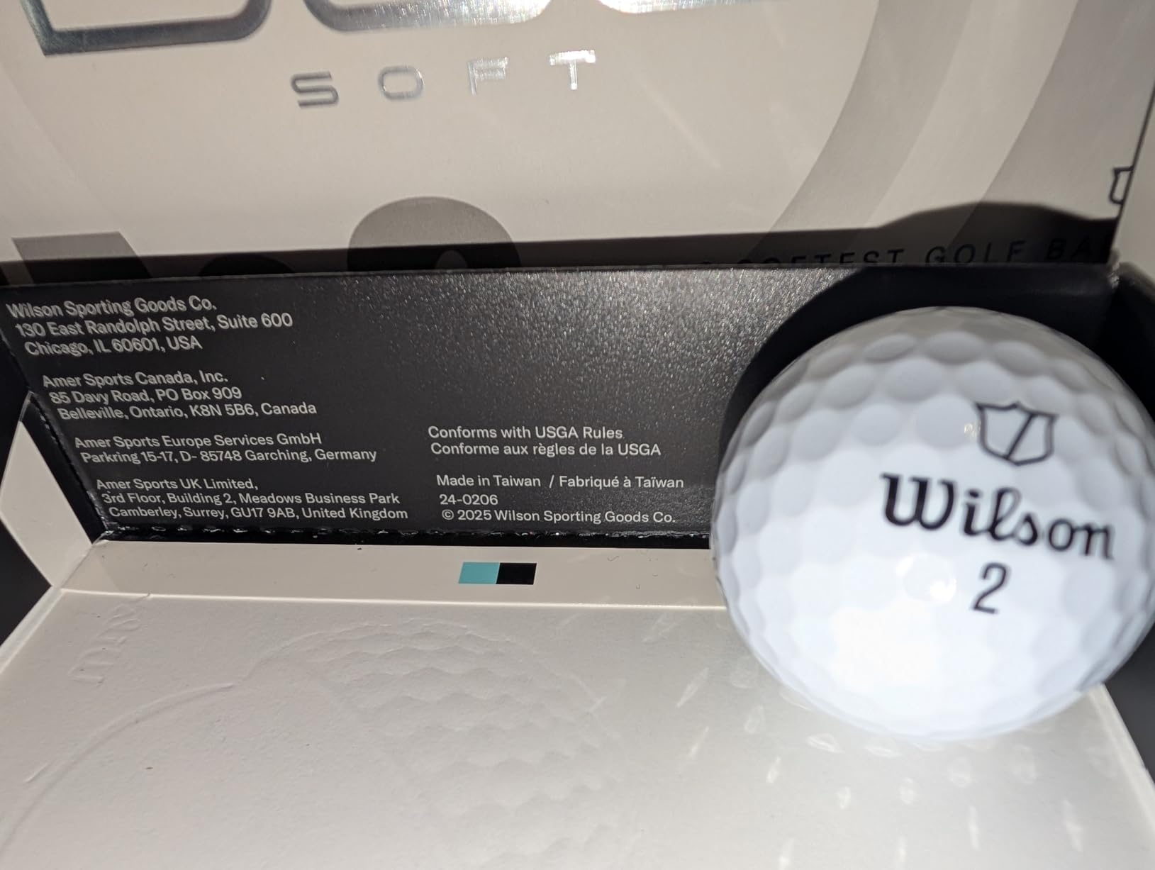WILSON 2025 Duo Soft Golf Balls - 12 Balls customer photo 1