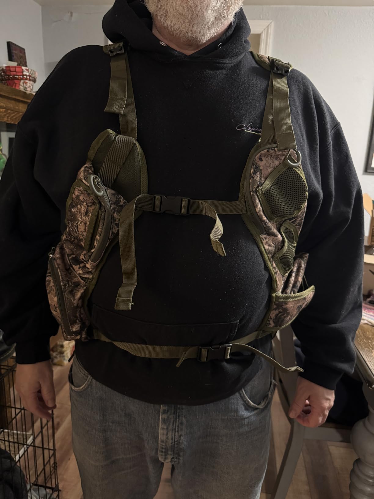 UIIHUNT Turkey Vest with Seat: Lightweight Turkey Hunting Vest with Game Pouch, Adjustable Turkey Hunting Gear Accessories customer photo 2