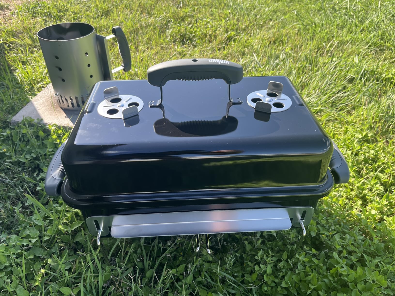 Weber Go-Anywhere Portable Charcoal Grill customer photo 1