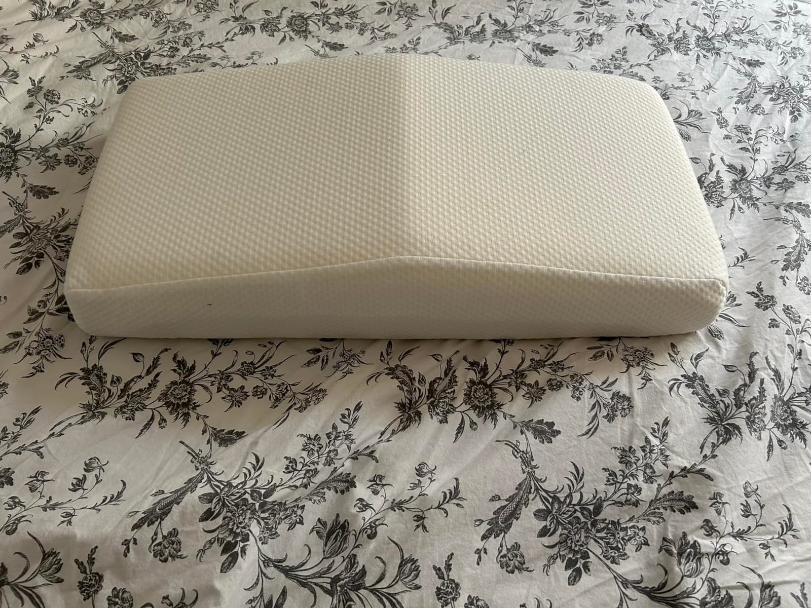 The Original Anti Snoring Pillow for Side Sleepers - Snoring Solution and Remedy - Inclined Memory Foam Pillow for Airway Support, Anti Snore Pillow with Removable Washable Cover customer photo 1
