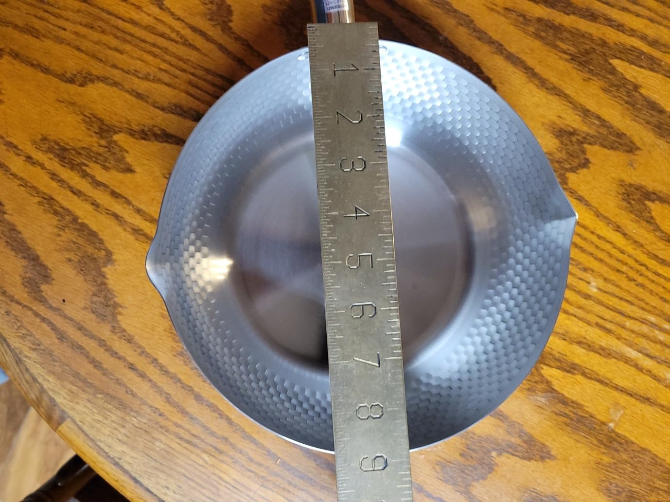 MARUYAMA GIKEN 煌六花 KOURIKKA Yukihira Saucepan 22 cm (8.6 inchi), 3.2 quart KRY-22 Stainless Steel Traditional Japanese Saucepan Wood Handle customer photo 1