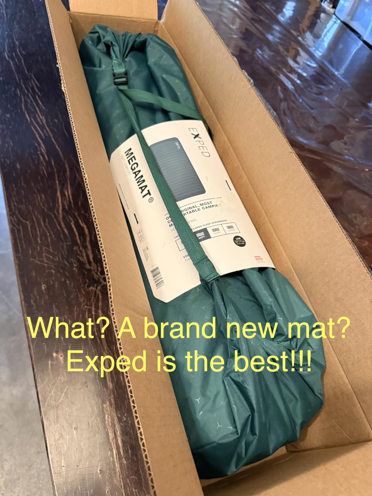 Exped MegaMat Sleeping Pad, Duo Long Wide Plus customer photo 2