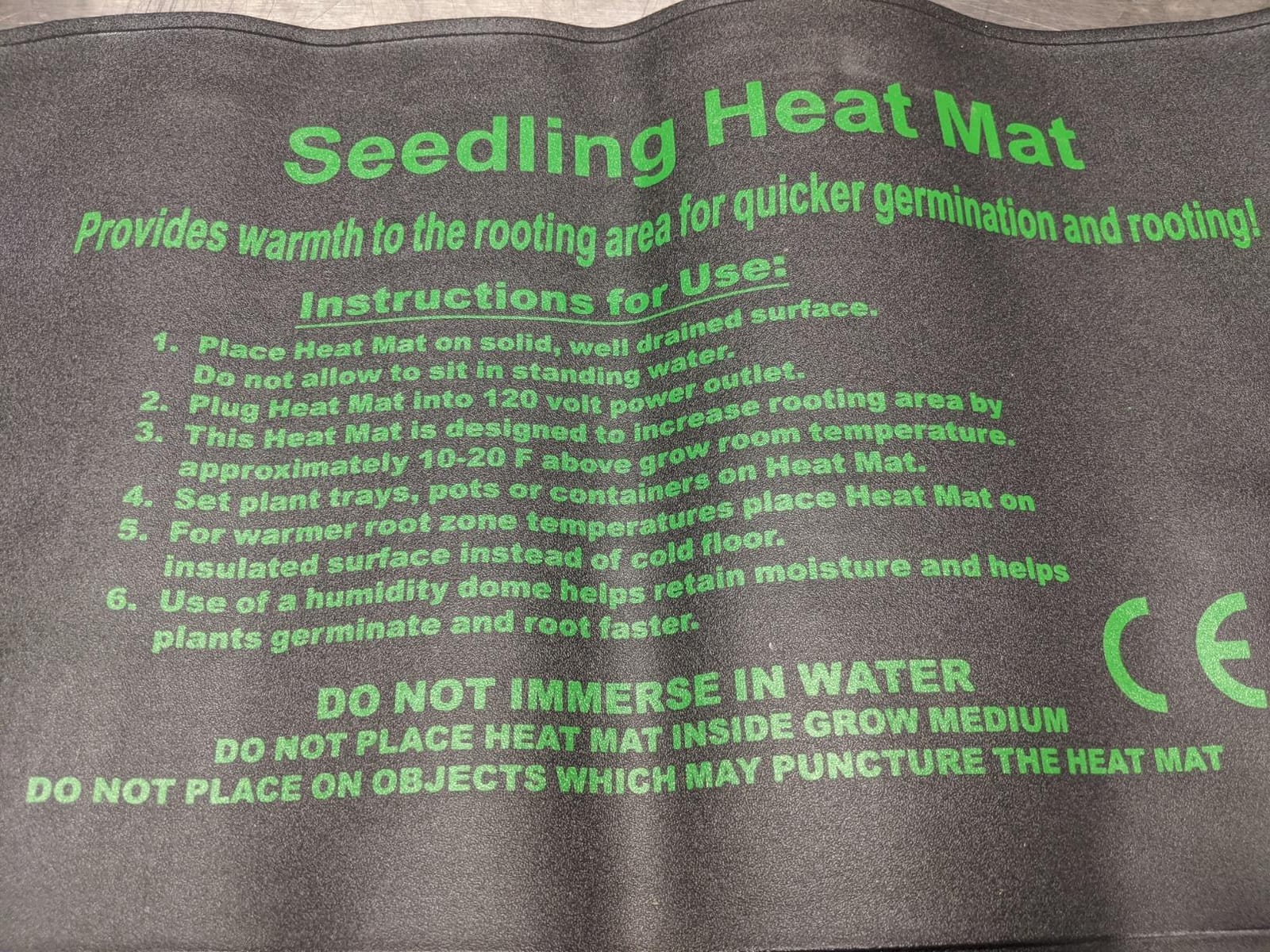 Seedling Heat Mat with Built-in Temperature Controller (2 Pack), 10