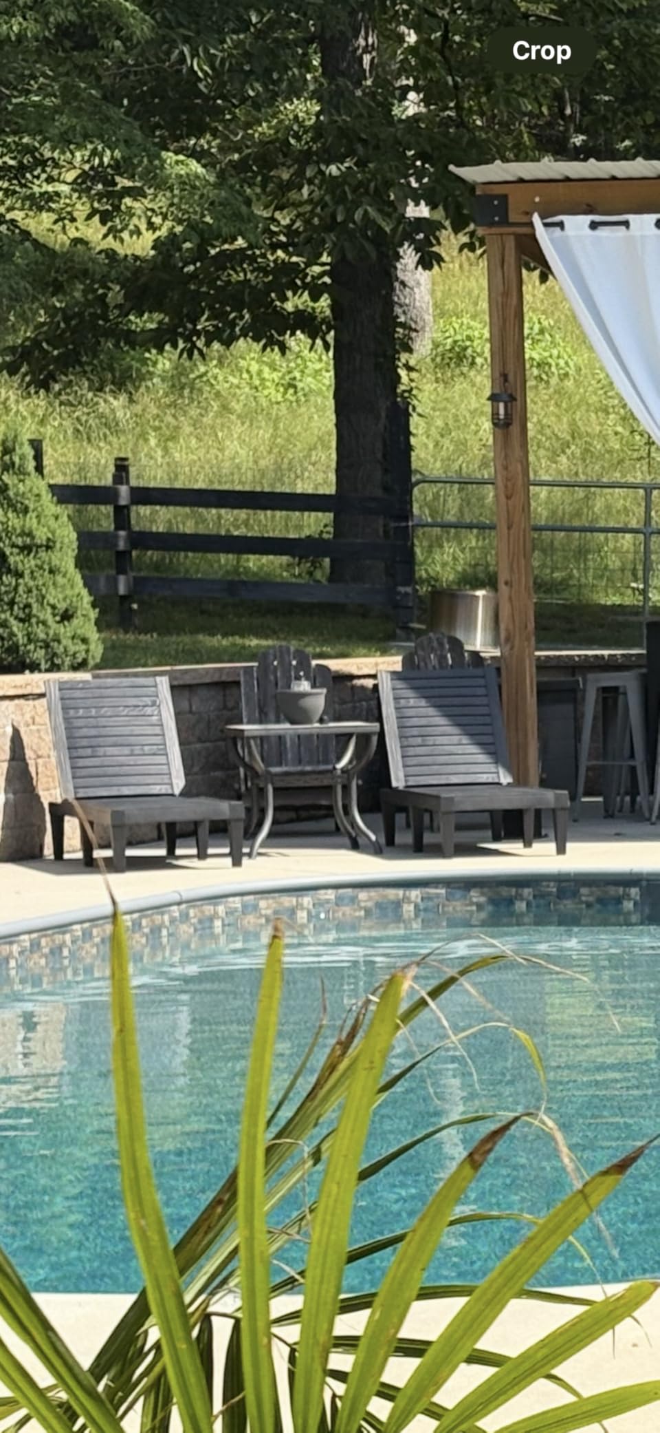 YITAHOME Outdoor Chaise Lounge Chair, Plastic Pool Chaise Lounge with 5-Position Backrest, Easy Assembly & Waterproof for Patio & Poolside, Set of 2, Grey customer photo 1