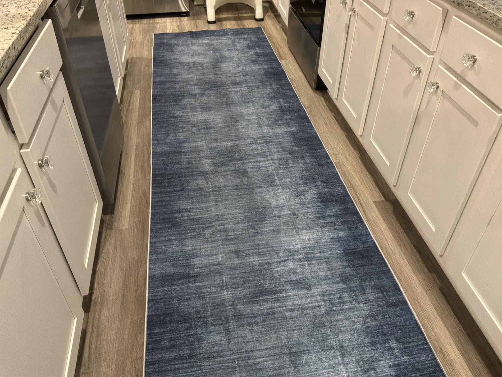 3x10 ft Long Hallway Runner Rug - Non-Slip Washable Kitchen Floor Rug with Rubber Backing, Modern Low Pile Thin Wide Carpet Runners for Bedroom, Entryway Indoor (Brown Beige,3x10) customer photo 2
