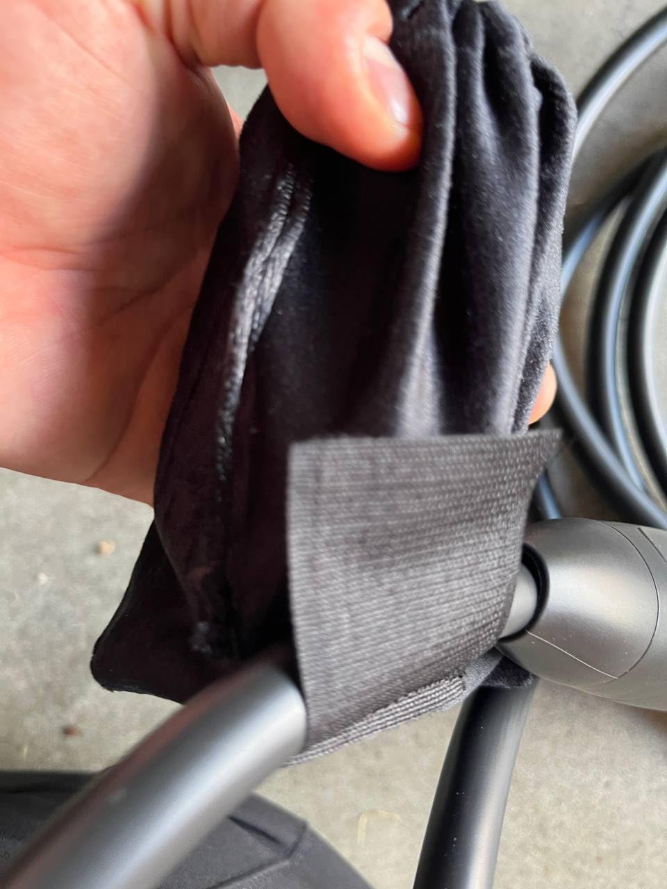 LENZ NACS to J1772 Adapter for J1772 EVs, 80A 240V, Level 2 AC | Upgraded Compact 4-inch Gen 2, self-locking, works with Tesla Wall, Destination and Mobile Connectors, NOT for Superchargers customer photo 1