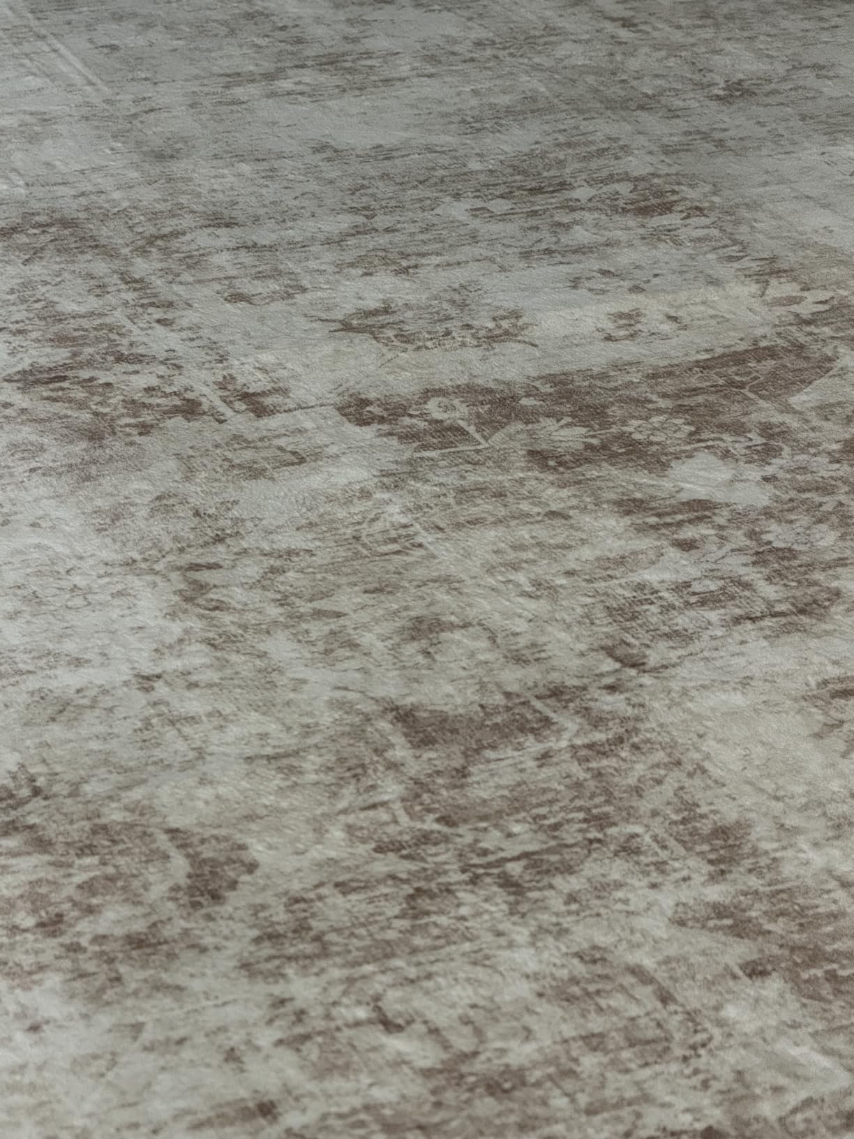 Area Rug 5x7 Washable Rug, Vintage Boho Medallion Rugs Non-Slip Soft Low Pile Large Distressed Rug Indoor Retro Carpet for Living Room Bedroom Dining Room Home Office (Beige, 5'x7') customer photo 1