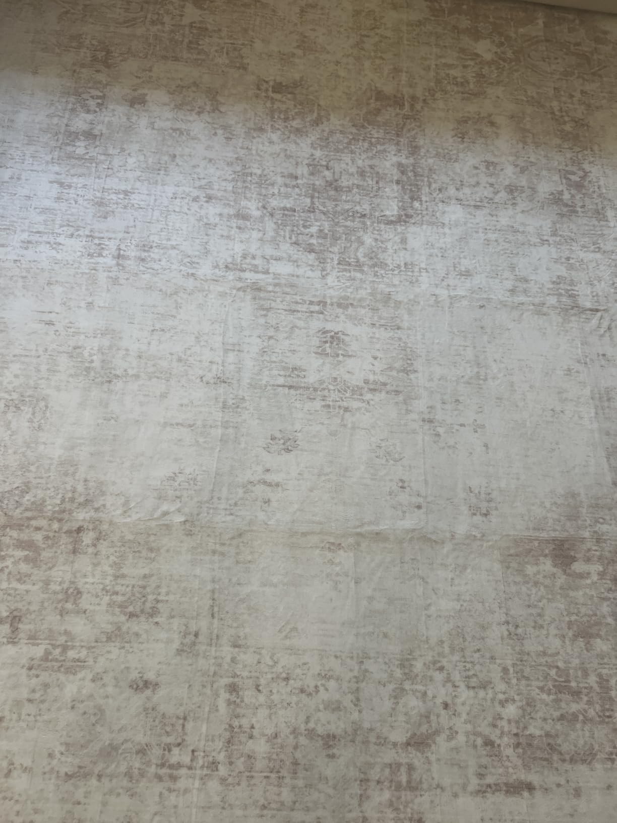Area Rug 8x10 Washable Rug, Vintage Boho Medallion Rugs Non-Slip Soft Low Pile Large Distressed Rug Indoor Retro Carpet for Living Room Bedroom Dining Room Office Children's Room(Beige, 8'x10') customer photo 2