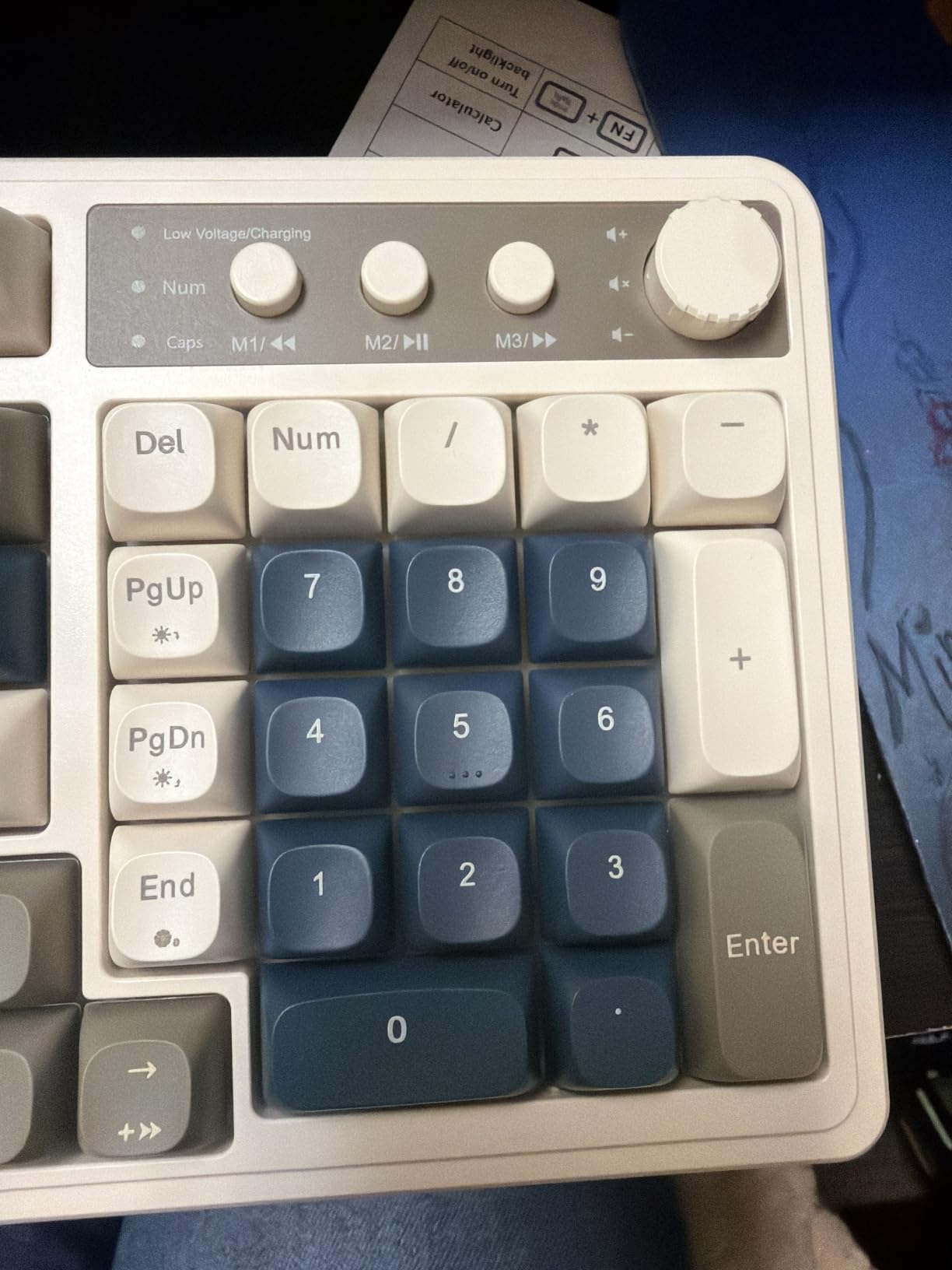 AULA S99 Wireless Keyboard,99 Key Computer Gaming Keyboards with Number Pad customer photo 1