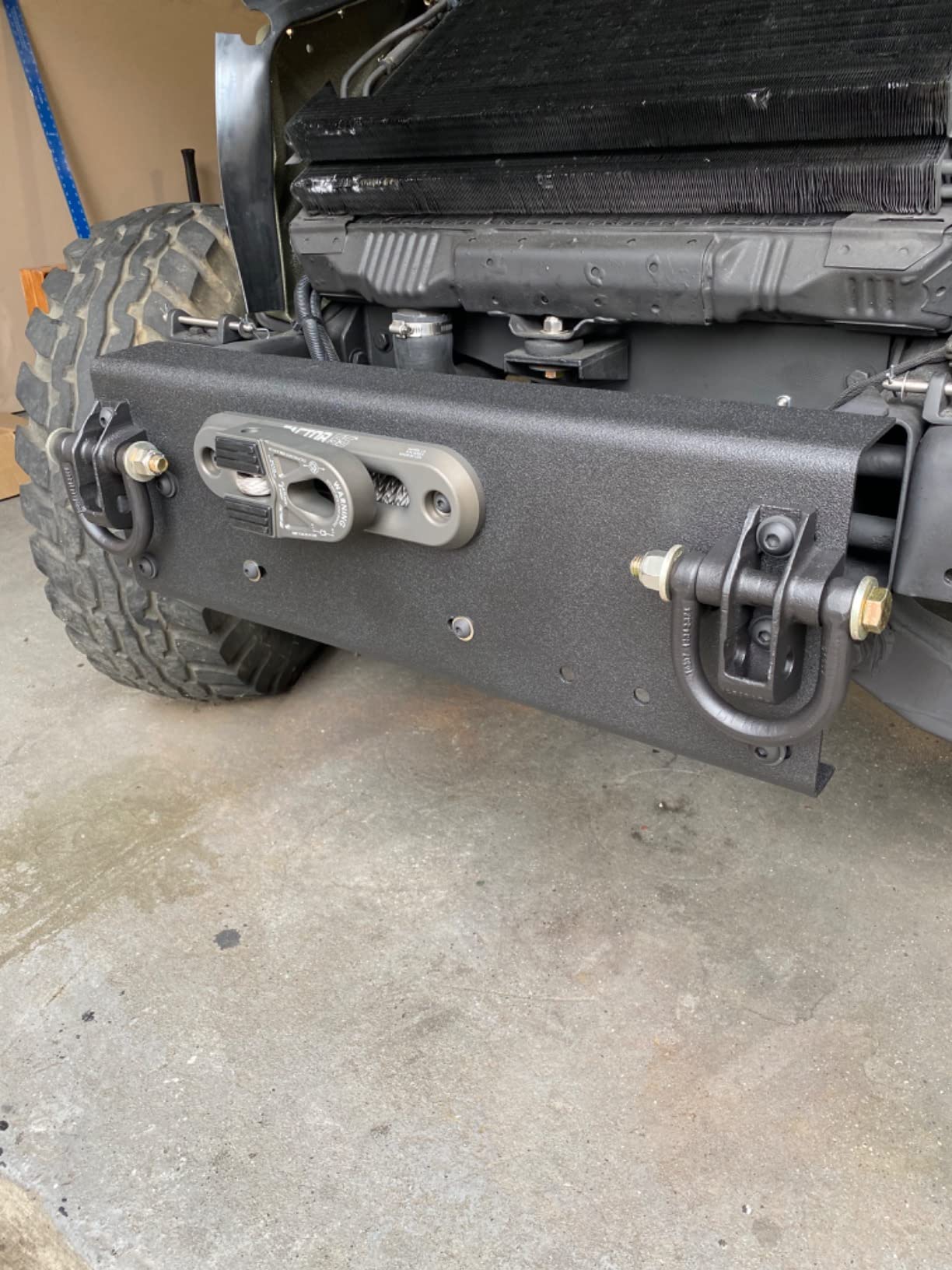 Factor 55 00080-92 Flatlink E (Expert) Replaces Conventional Winch Hook with a Stronger Shackle/D-Ring Mount Maximum Load 16,000 lb Ultimate Failure Greater Than 40,000 lb – Bronze customer photo 1