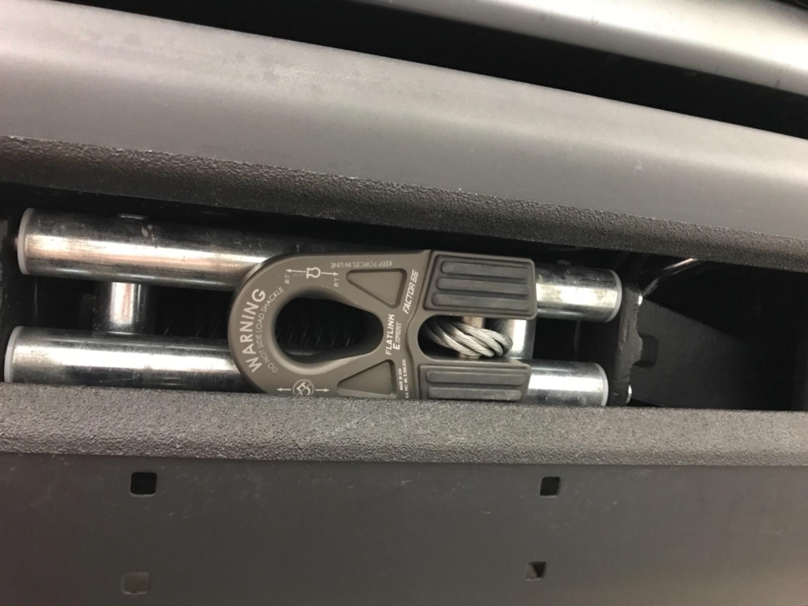 Factor 55 00080-92 Flatlink E (Expert) Replaces Conventional Winch Hook with a Stronger Shackle/D-Ring Mount Maximum Load 16,000 lb Ultimate Failure Greater Than 40,000 lb – Bronze customer photo 2