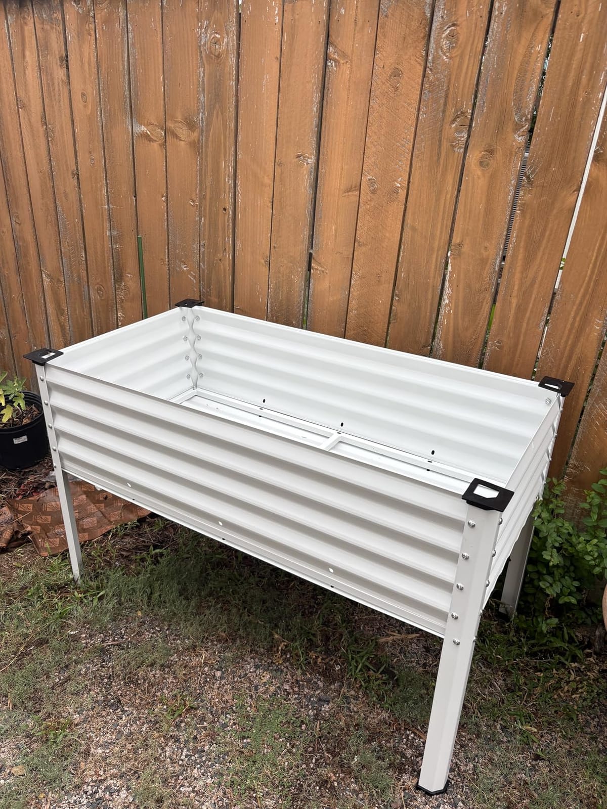 Best Choice Products 48x24x30in Galvanized Raised Garden Bed, Metal Elevated Planter Box, Vegetable Garden for Backyard, Patio, Balcony, 100% Non Toxic Materials - Charcoal customer photo 1