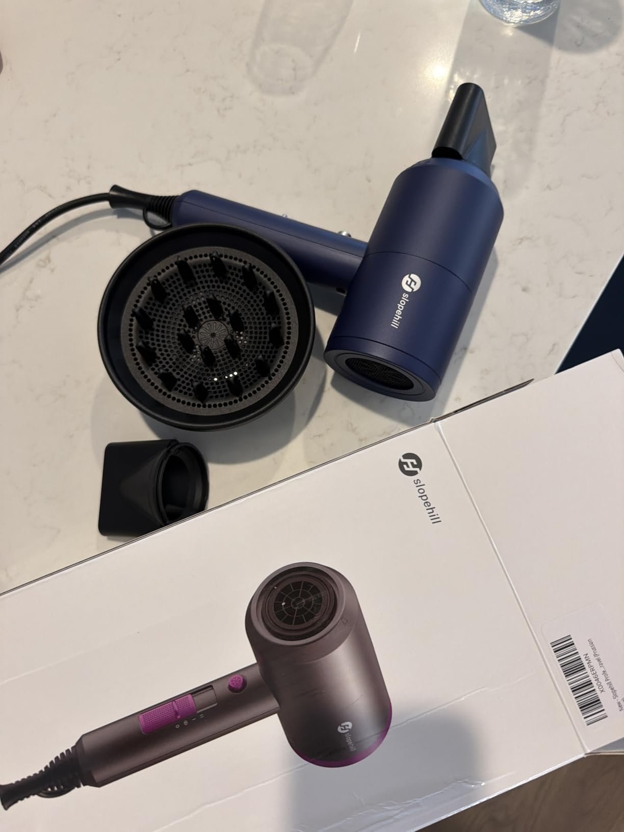 slopehill Professional Ionic Hair Dryer, Lavender customer photo 2