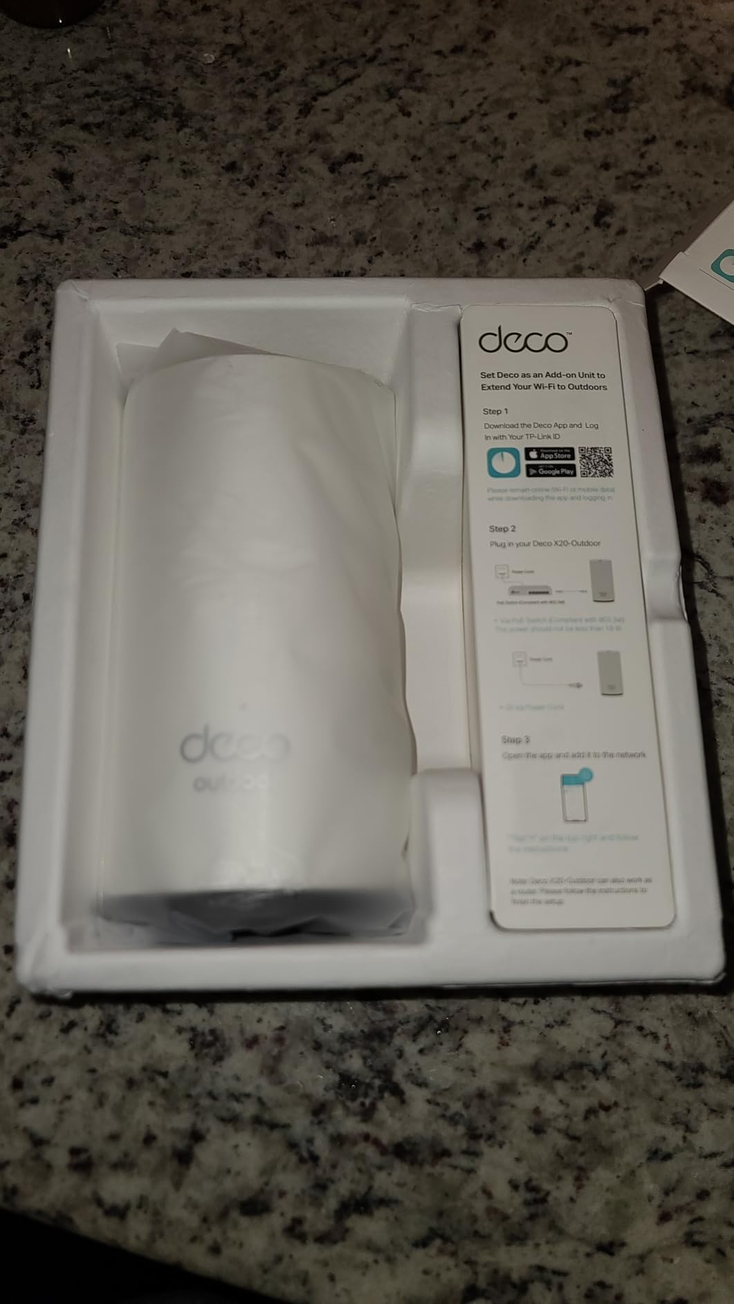 TP-Link Deco X20-OUTDOOR AX1800 Outdoor Mesh WiFi 6 Extender, 1-Pack customer photo 2