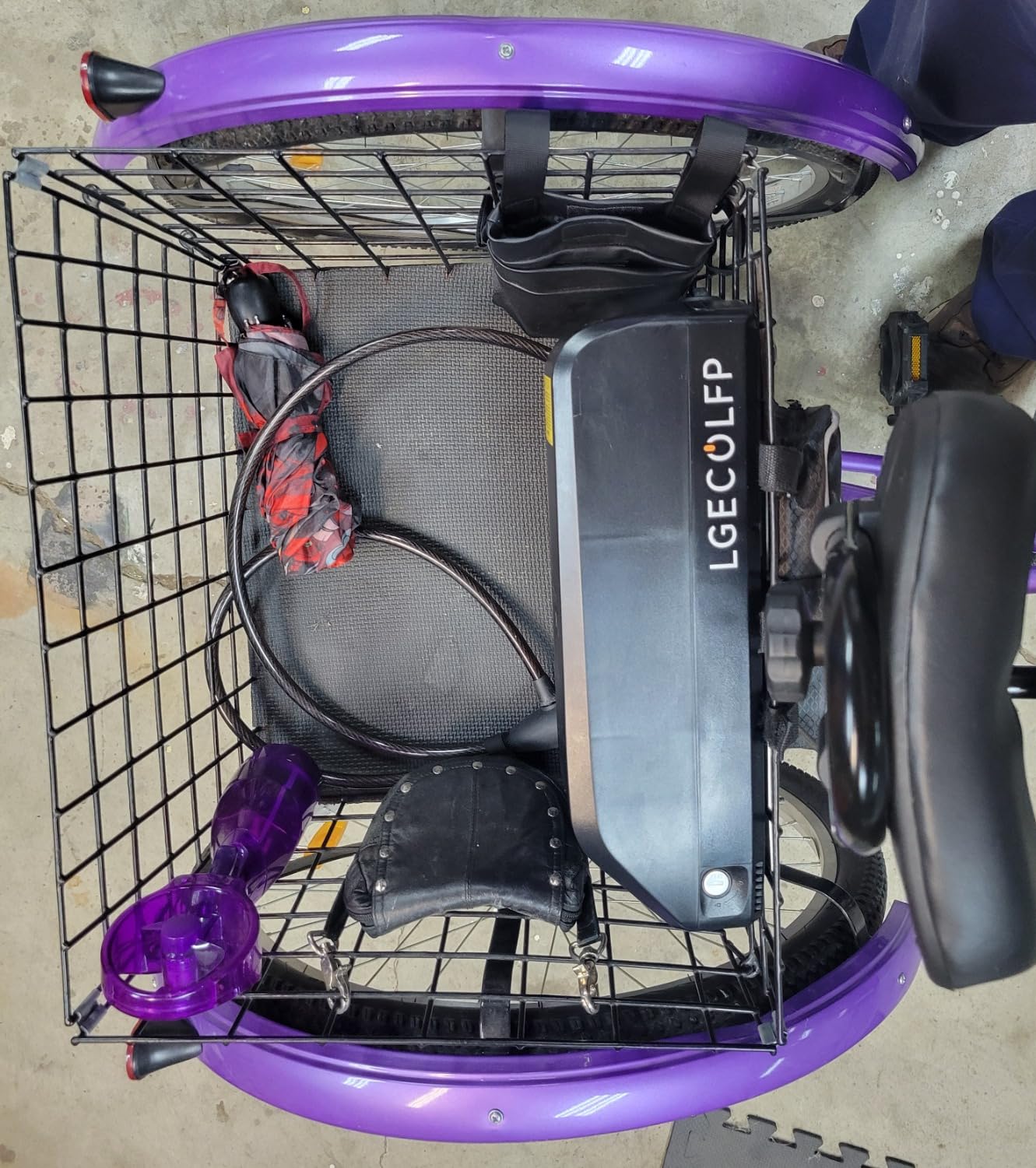 48V 15AH Ebike Battery,Built-in 30A BMS,1000W Power Output for Electric Bicycles,E-Motorcycles (48V 15AH USB-5PIN) customer photo 2